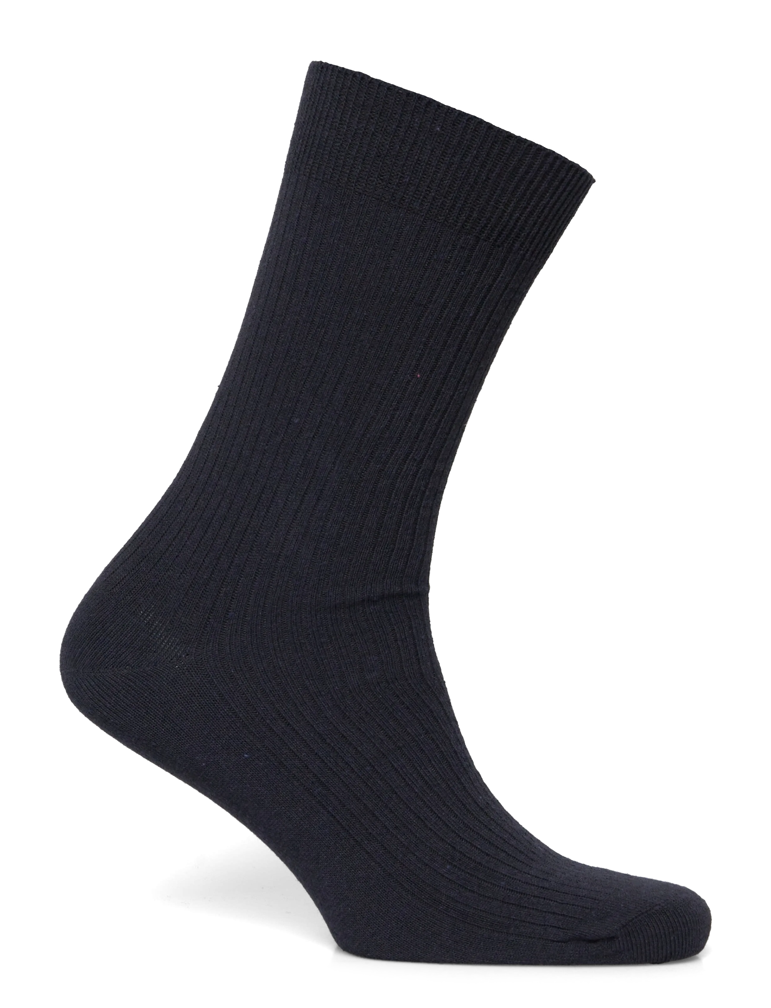 Lindbergh - DB yarn recycled cotton blend sock - navy - 1