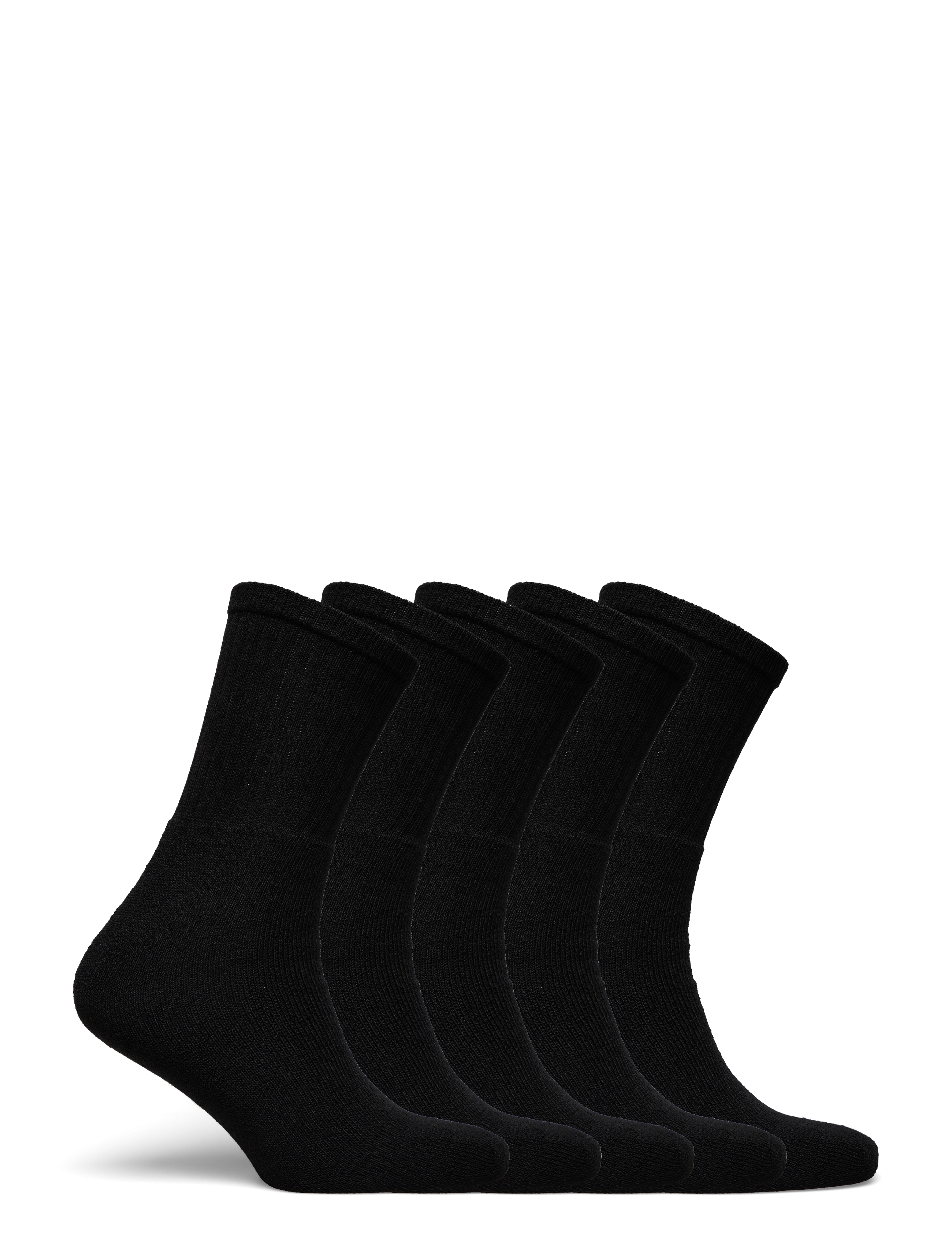 Lindbergh - 5pack recycle tennis sock - lägsta priserna - black - 1