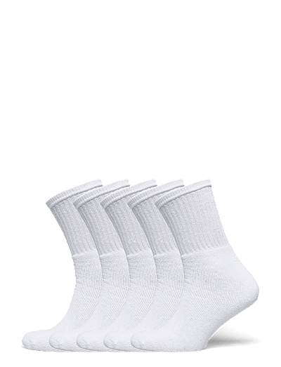 Lindbergh 5pack recycle tennis sock - Fødselsdagsgaver - WHITE / white