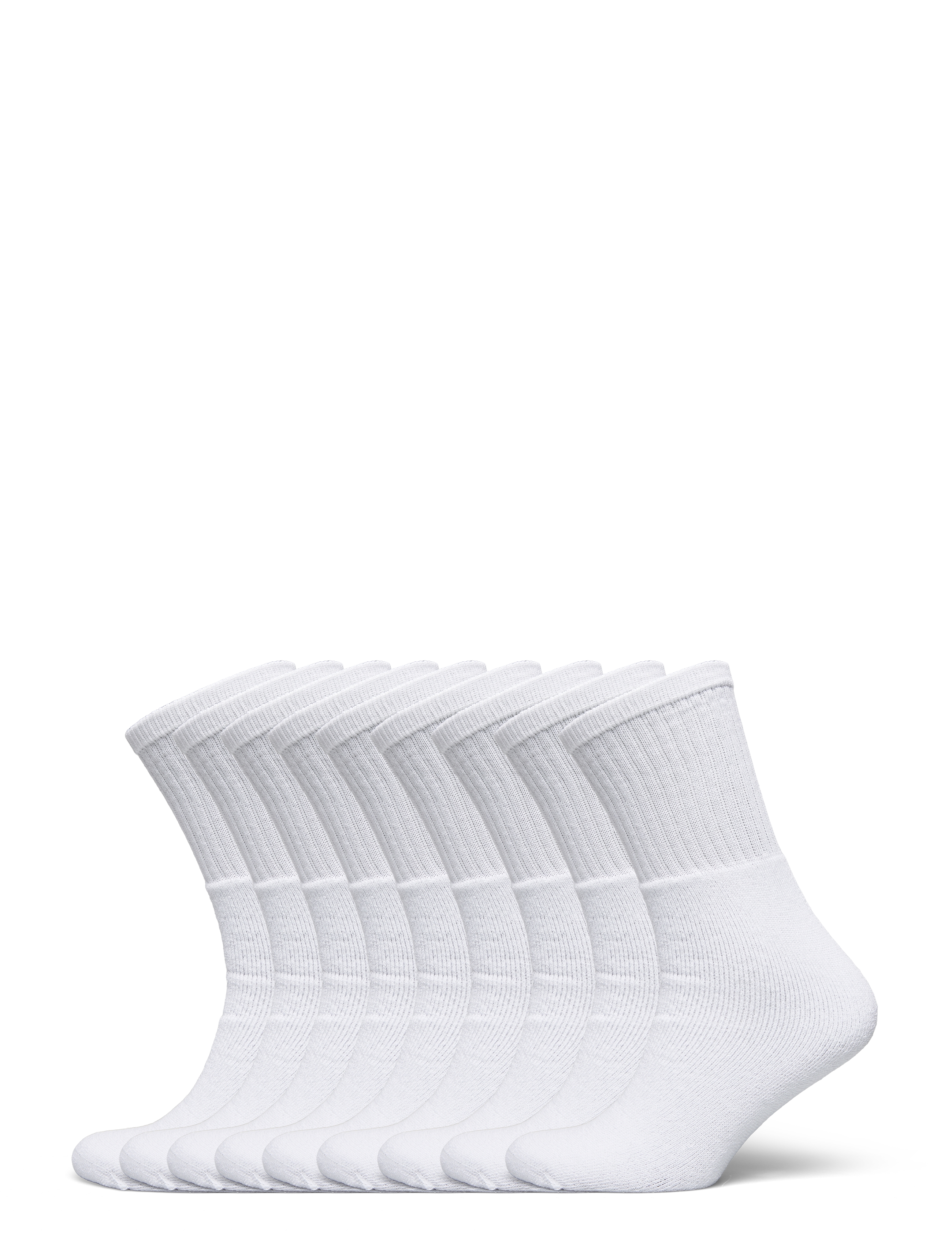 Lindbergh 10pack recycle tennis sock - Strumpor - WHITE / white