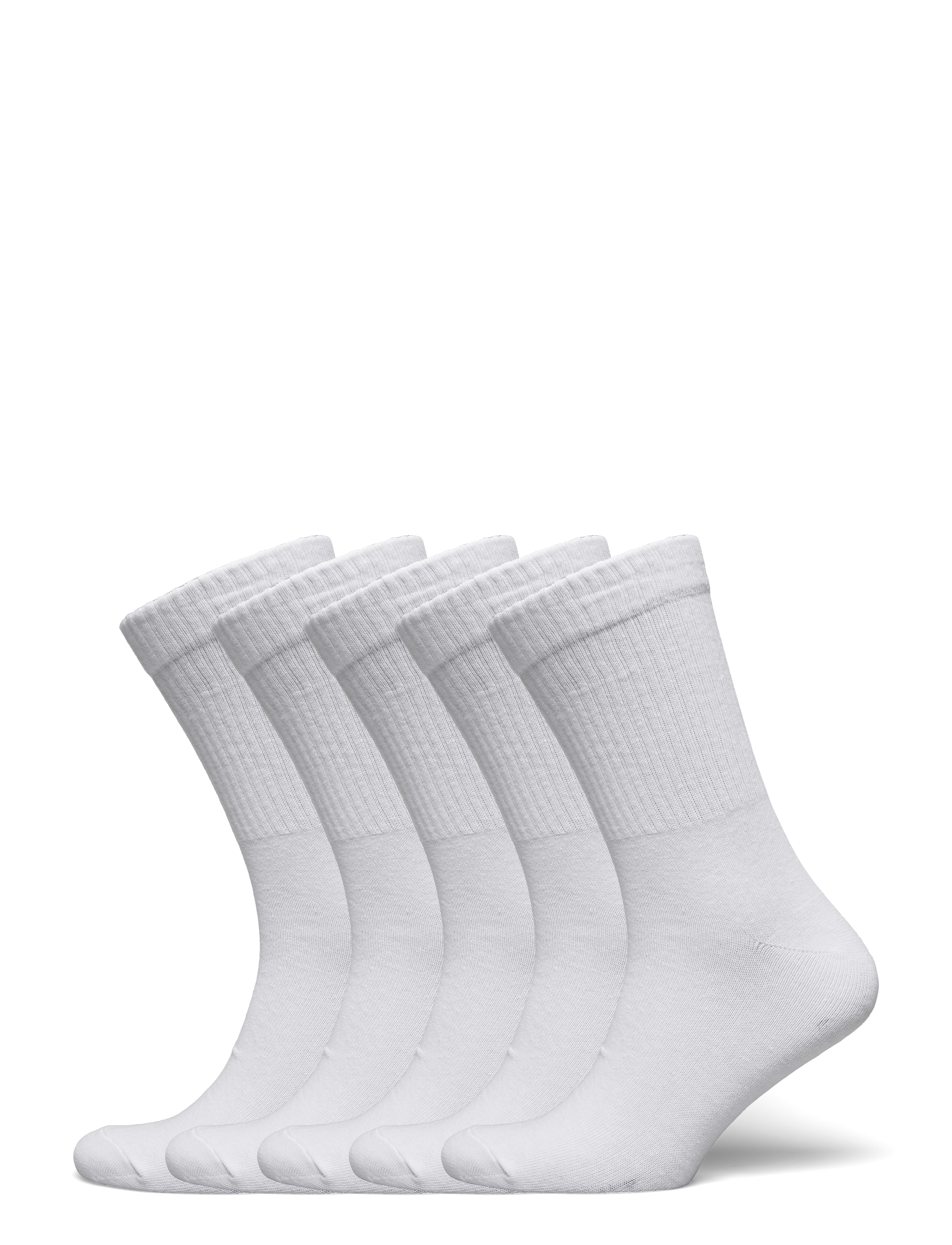 Lindbergh 5pack cotton tennis sock - Underkläder - WHITE / white