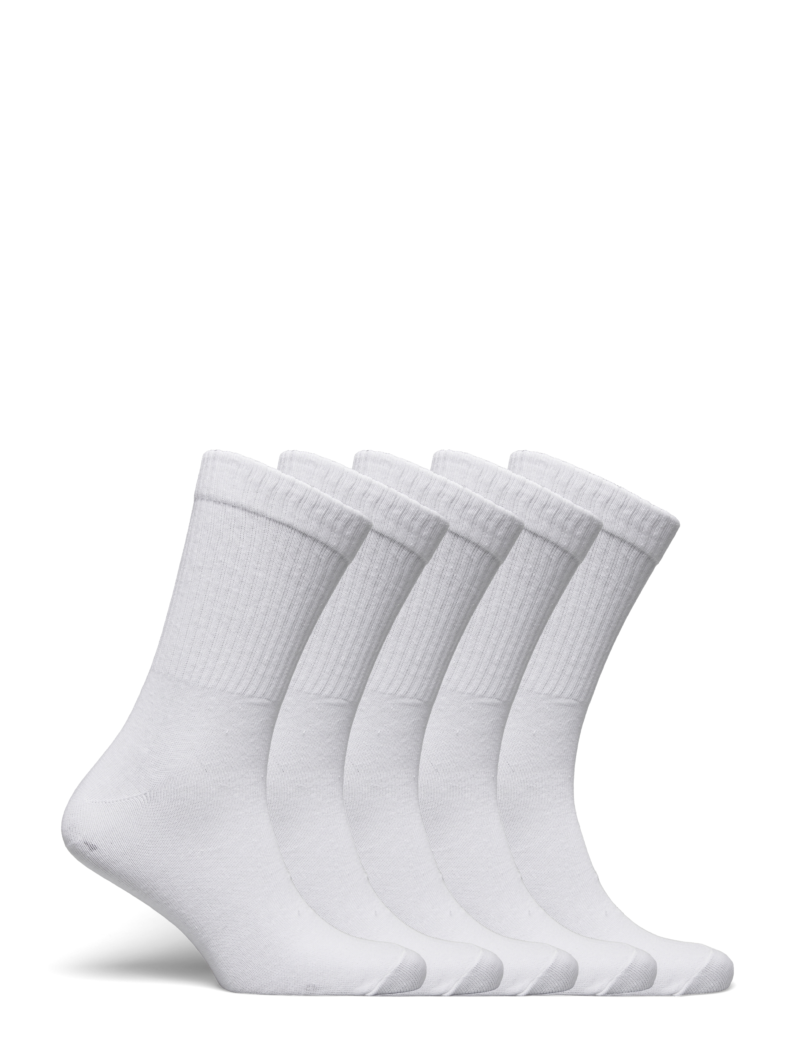 Lindbergh - 5pack cotton tennis sock - laveste priser - white - 1