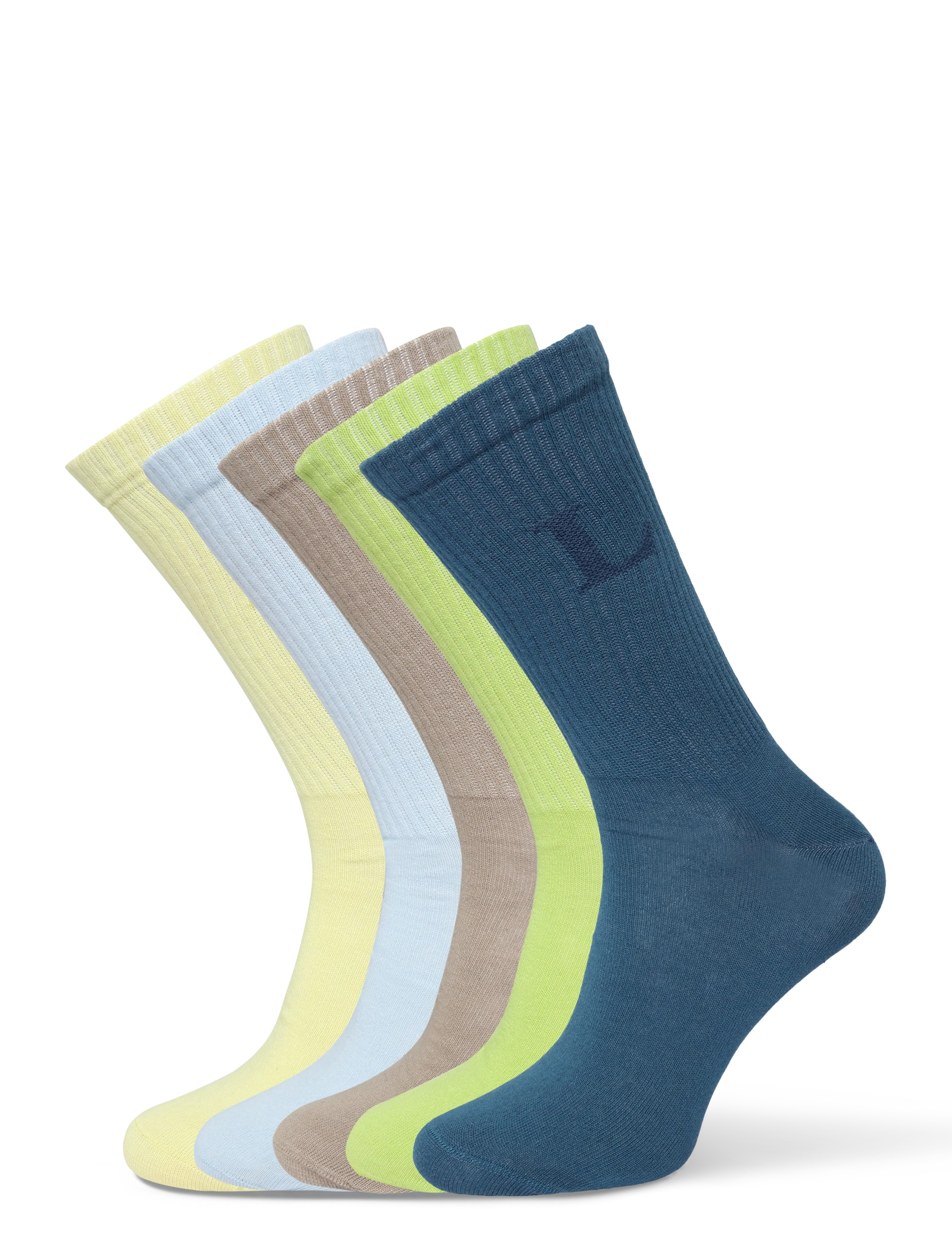 Lindbergh 5 pk logo socks - Alusvaatteet - MULTI / multi