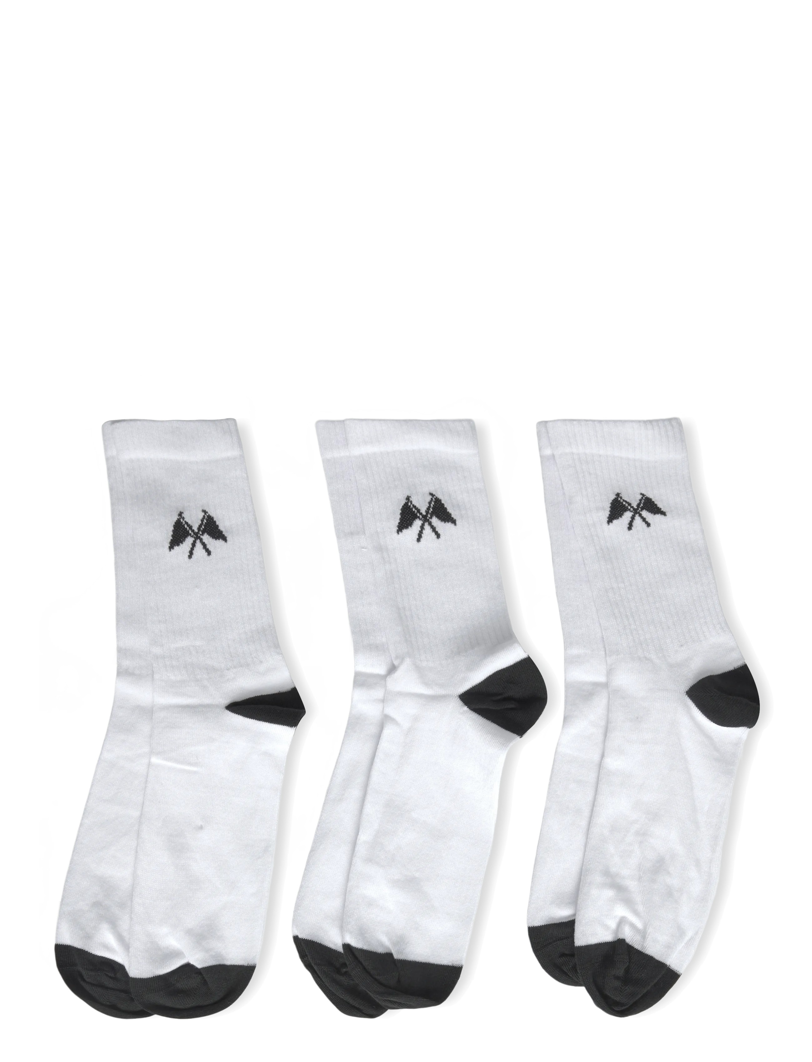 Lindbergh - 3 pk logo sock - die niedrigsten preise - black - 1