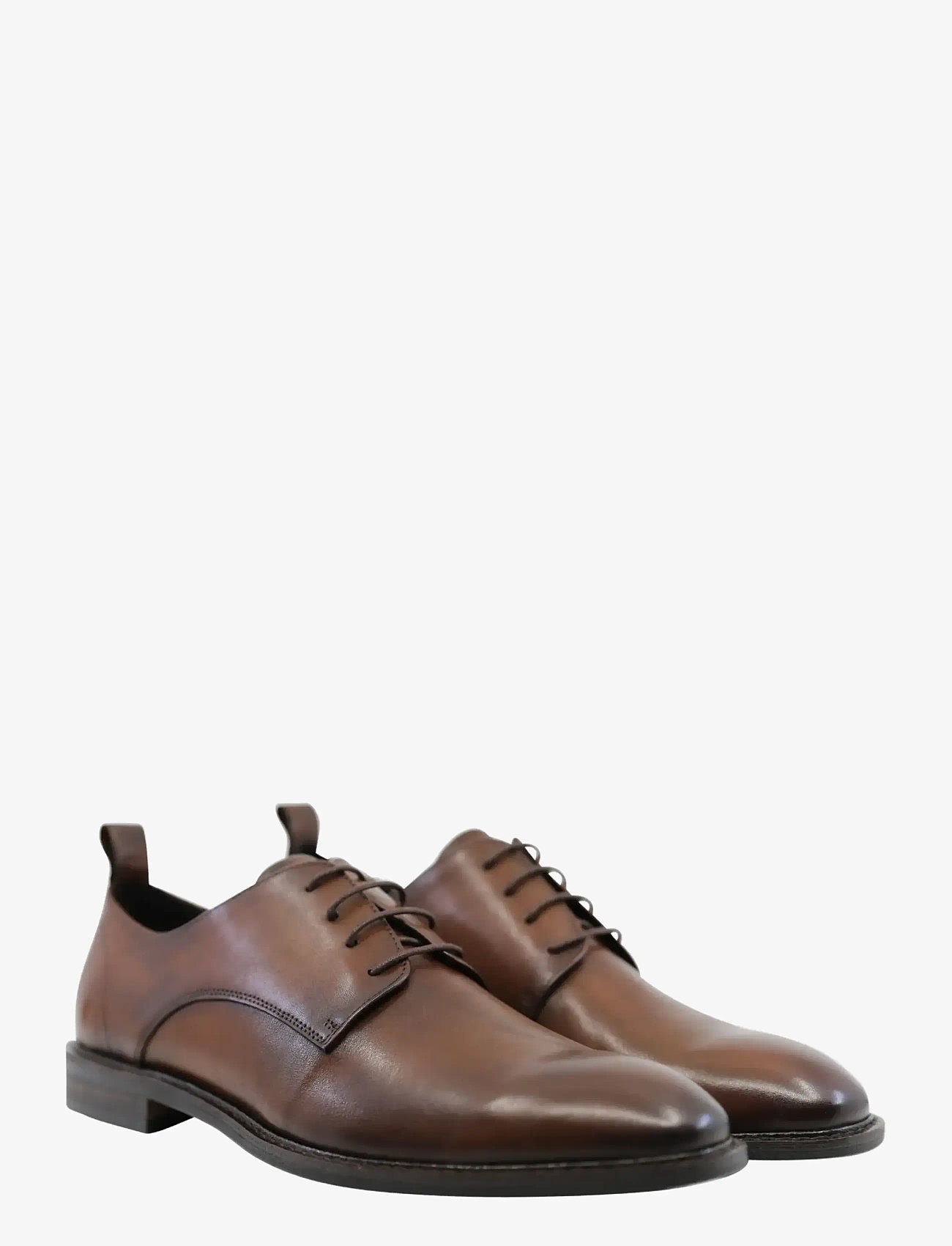 Lindbergh - Classic leather shoe - derby sko - brown - 0