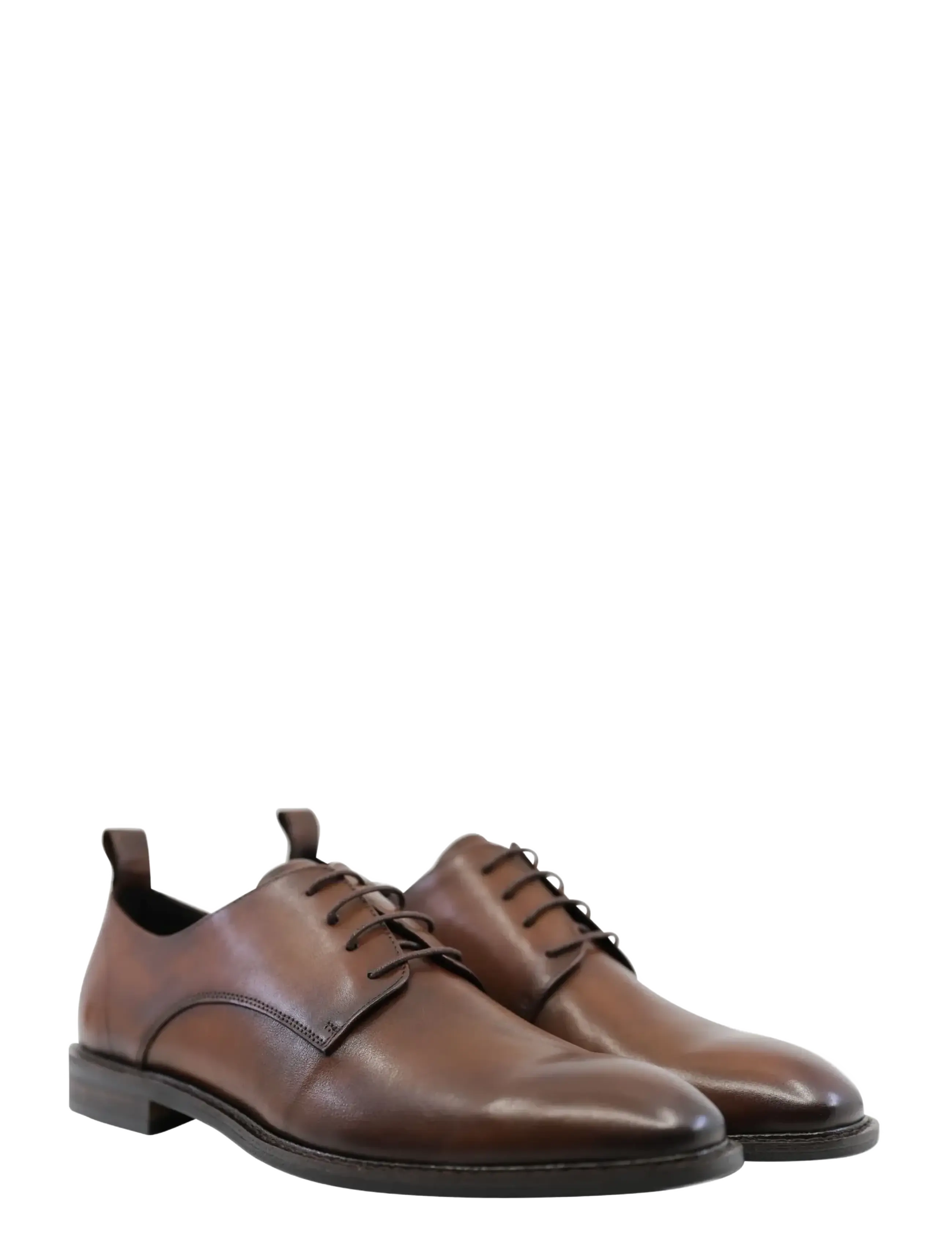 Lindbergh Classic leather shoe - Ametlikud kingad - BROWN / brown