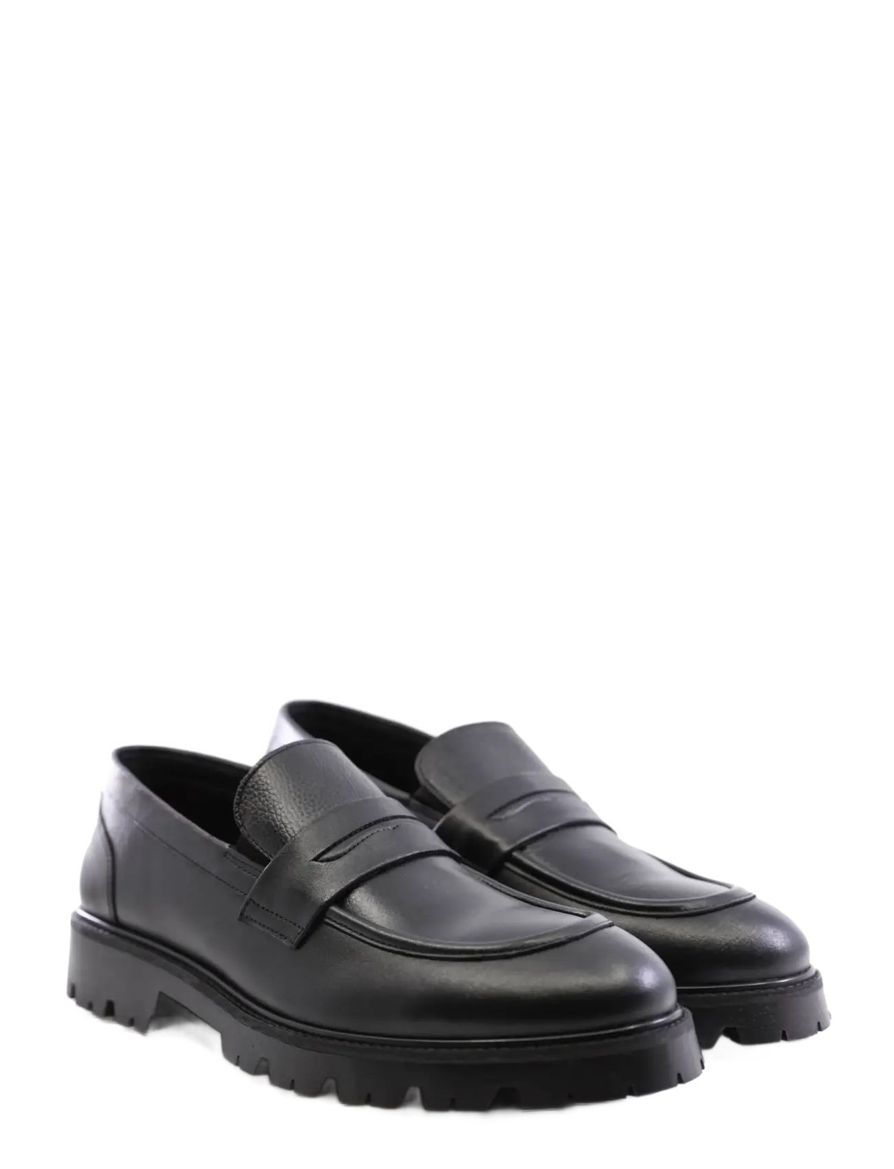 Lindbergh Chunky loafer - Schuhe - BLACK / black
