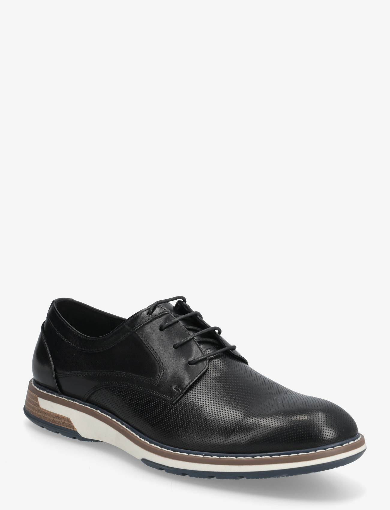 Lindbergh - Classic leather shoe - kollektioner - black - 0