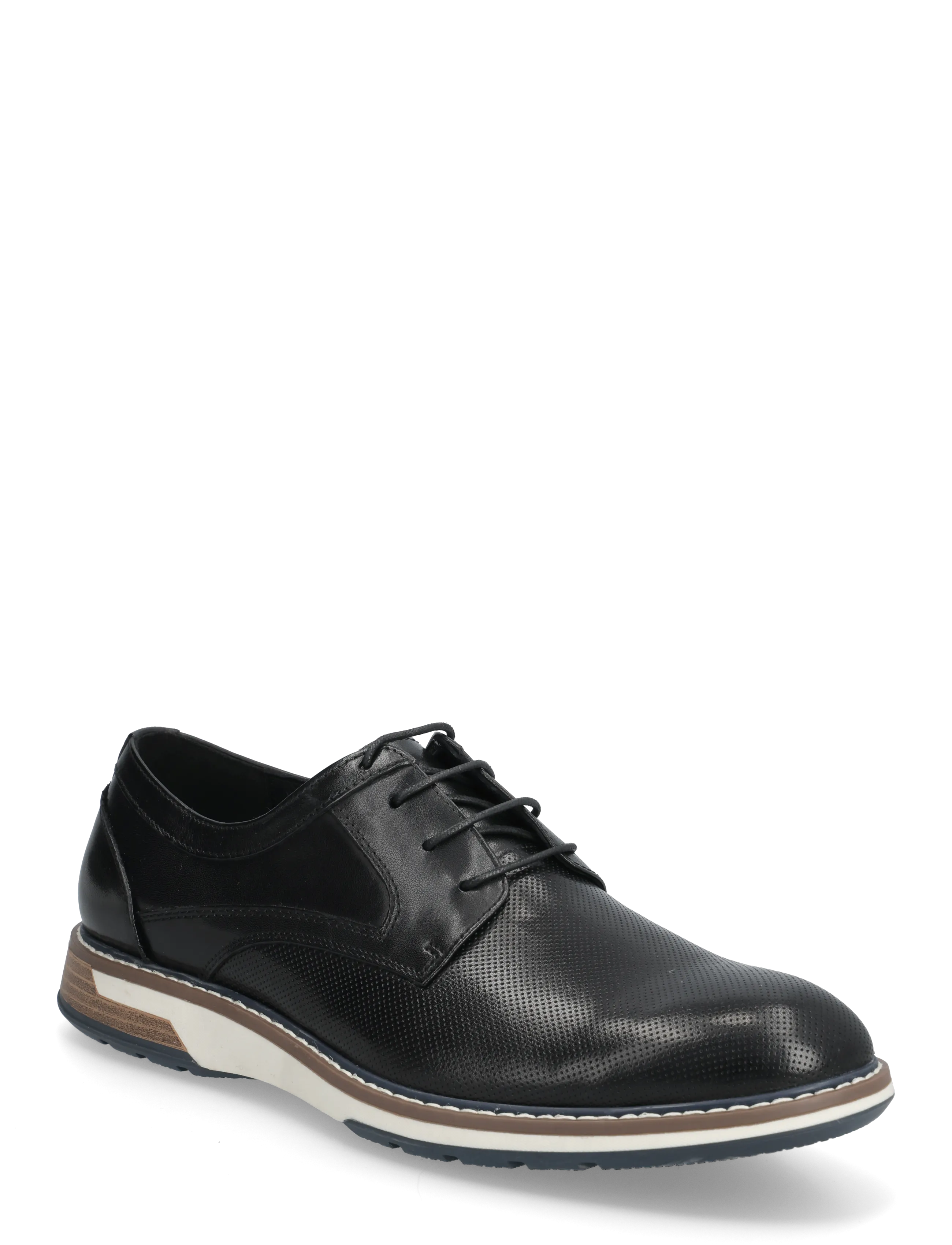 Lindbergh Classic leather shoe - Kollektioner - BLACK / black