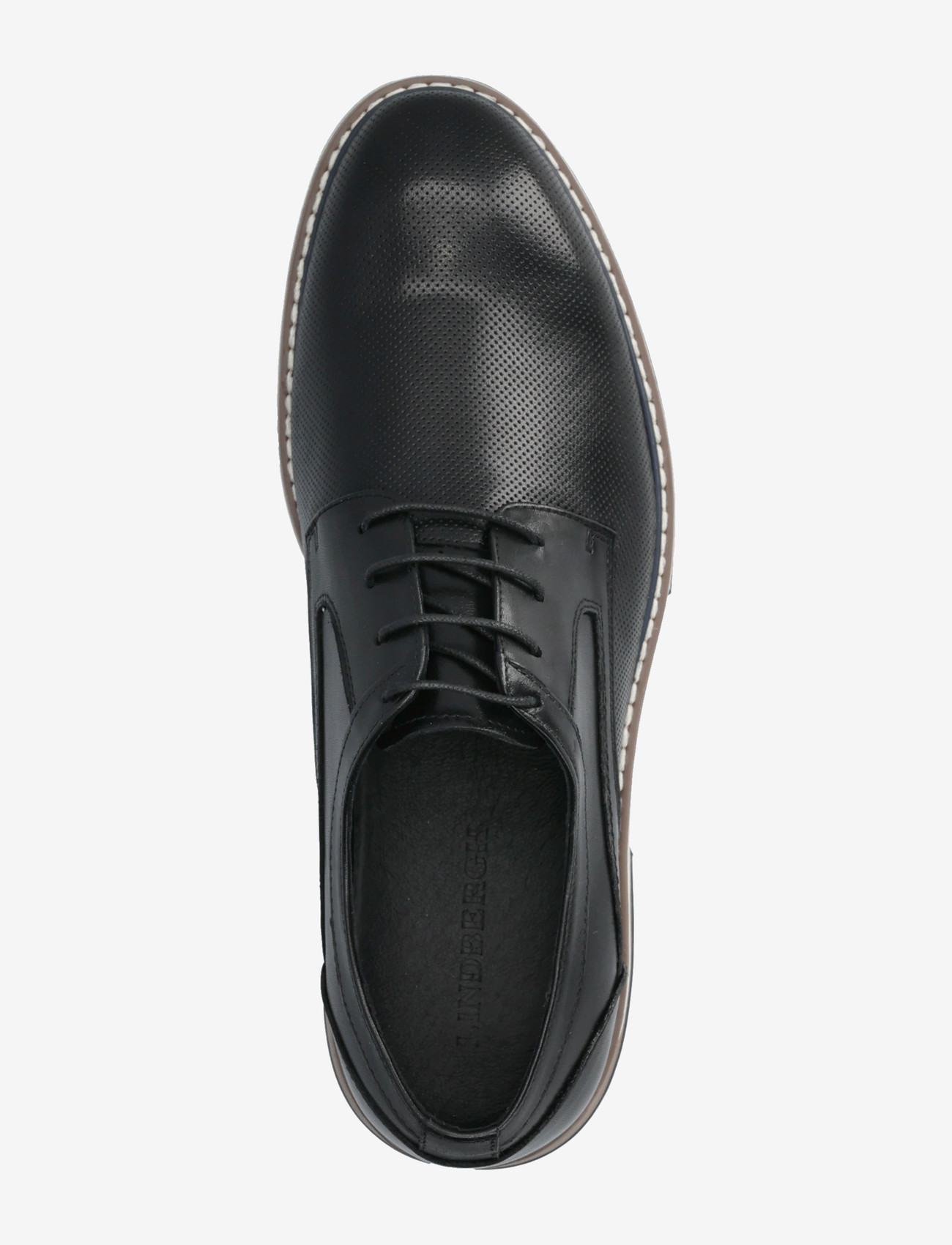 Lindbergh - Classic leather shoe - kollektioner - black - 3