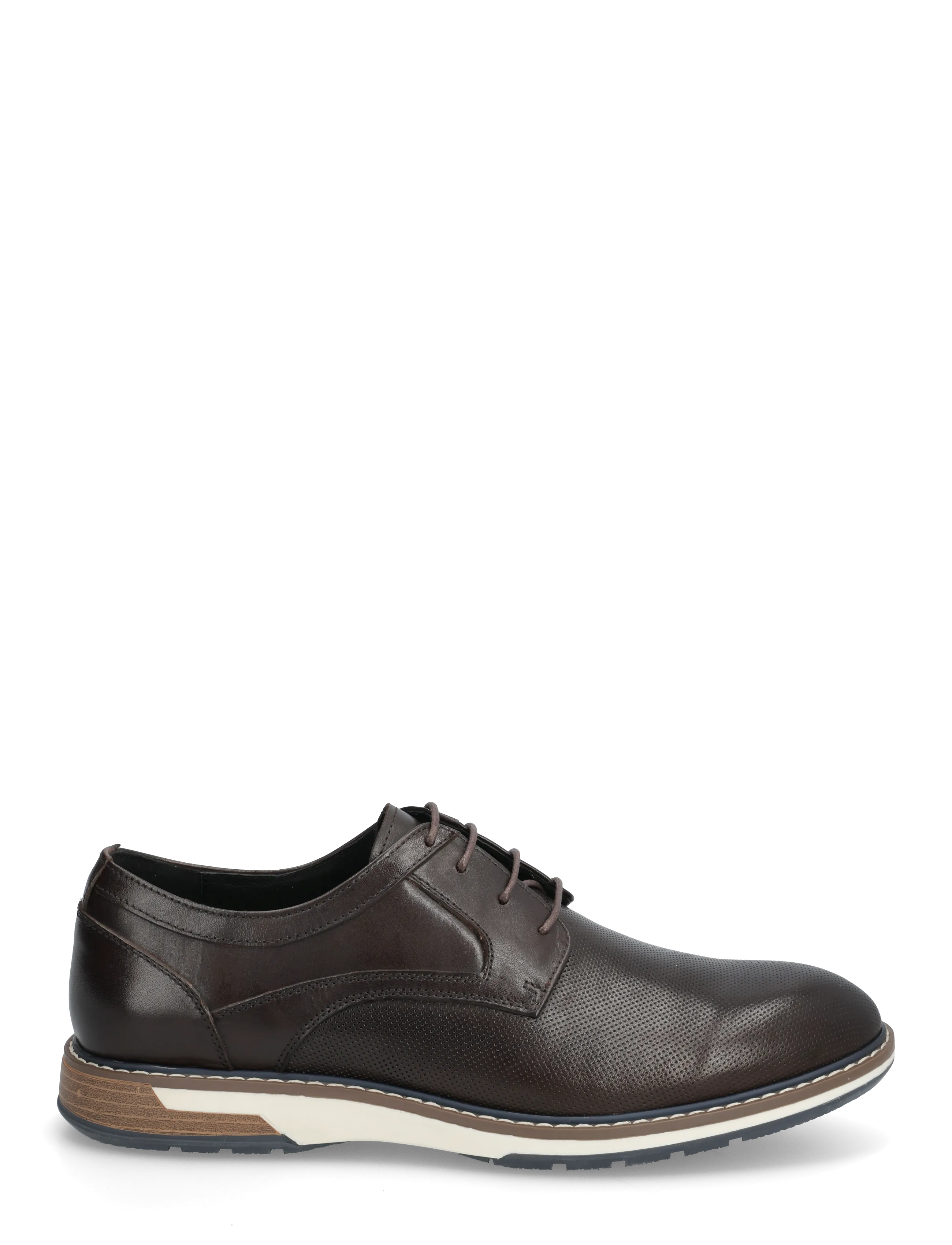 Lindbergh - Classic leather shoe - siistit tennarit - brown - 1
