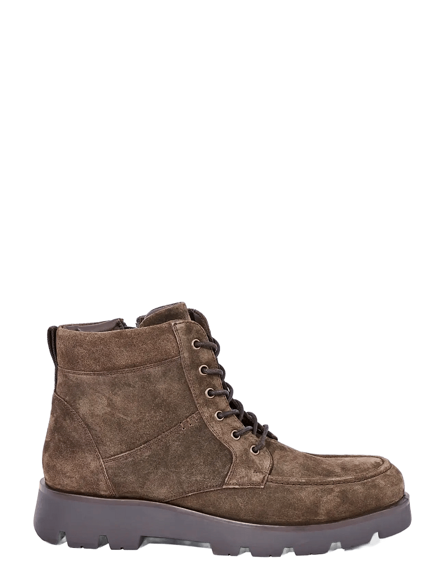 Lindbergh - Suede boots - schnürstiefel - brown - 1