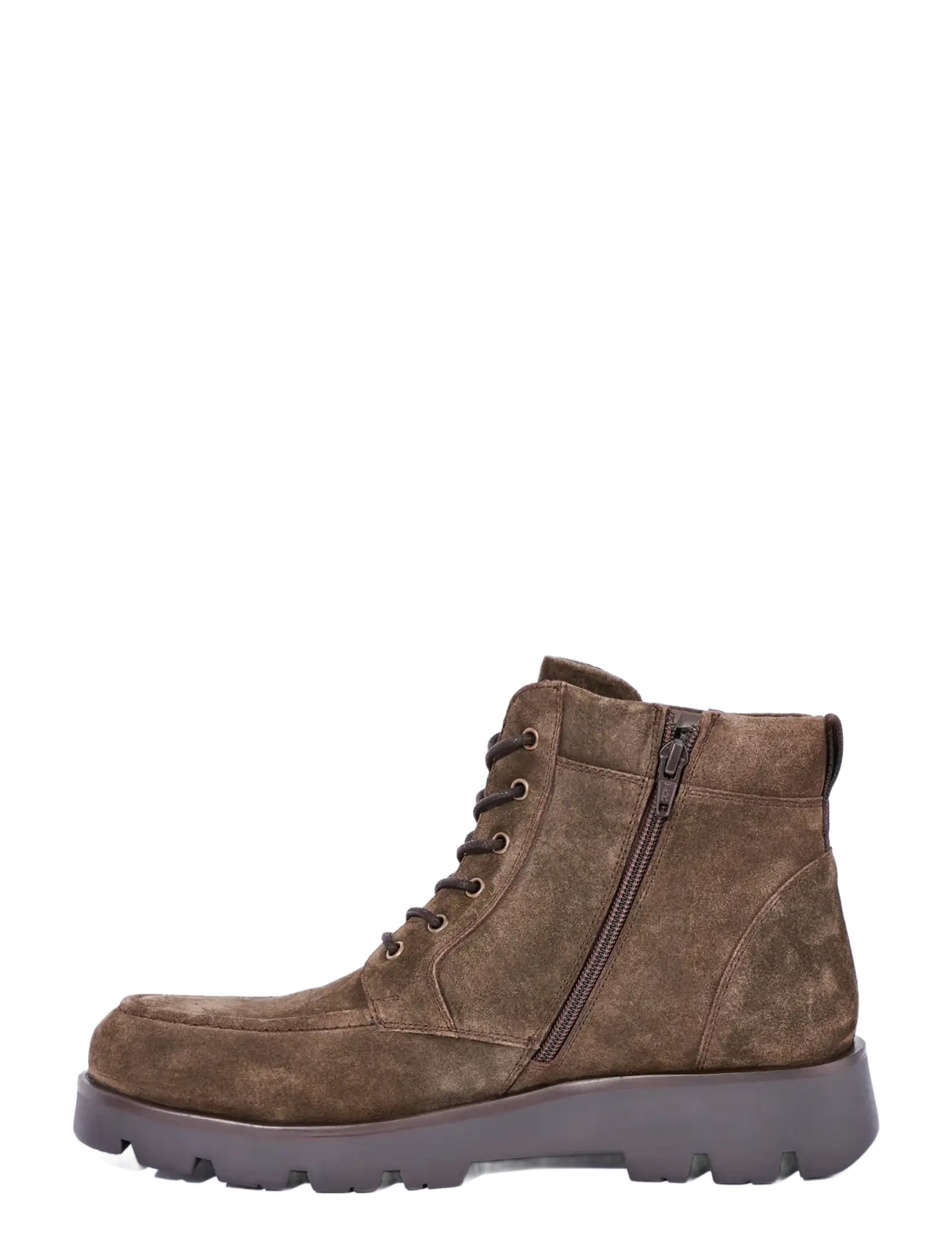 Lindbergh - Suede boots - schnürstiefel - brown - 2