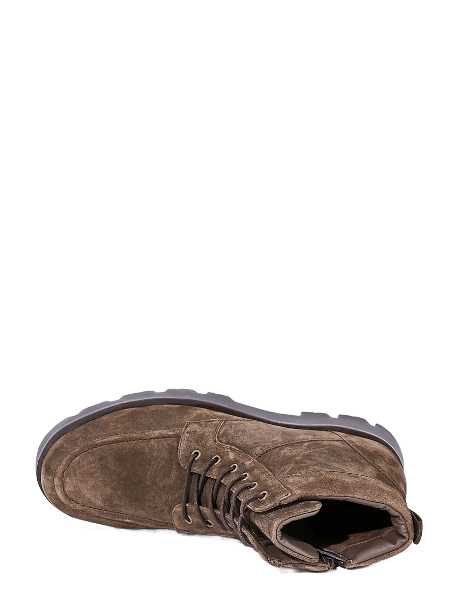 Lindbergh - Suede boots - schnürstiefel - brown - 3