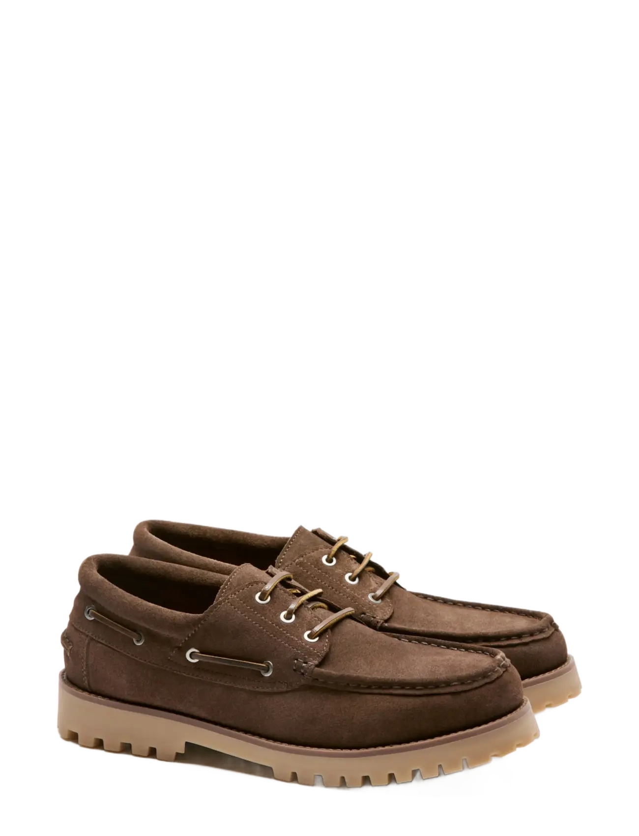 Lindbergh Suede sailor shoes - Schuhe - BROWN / brown