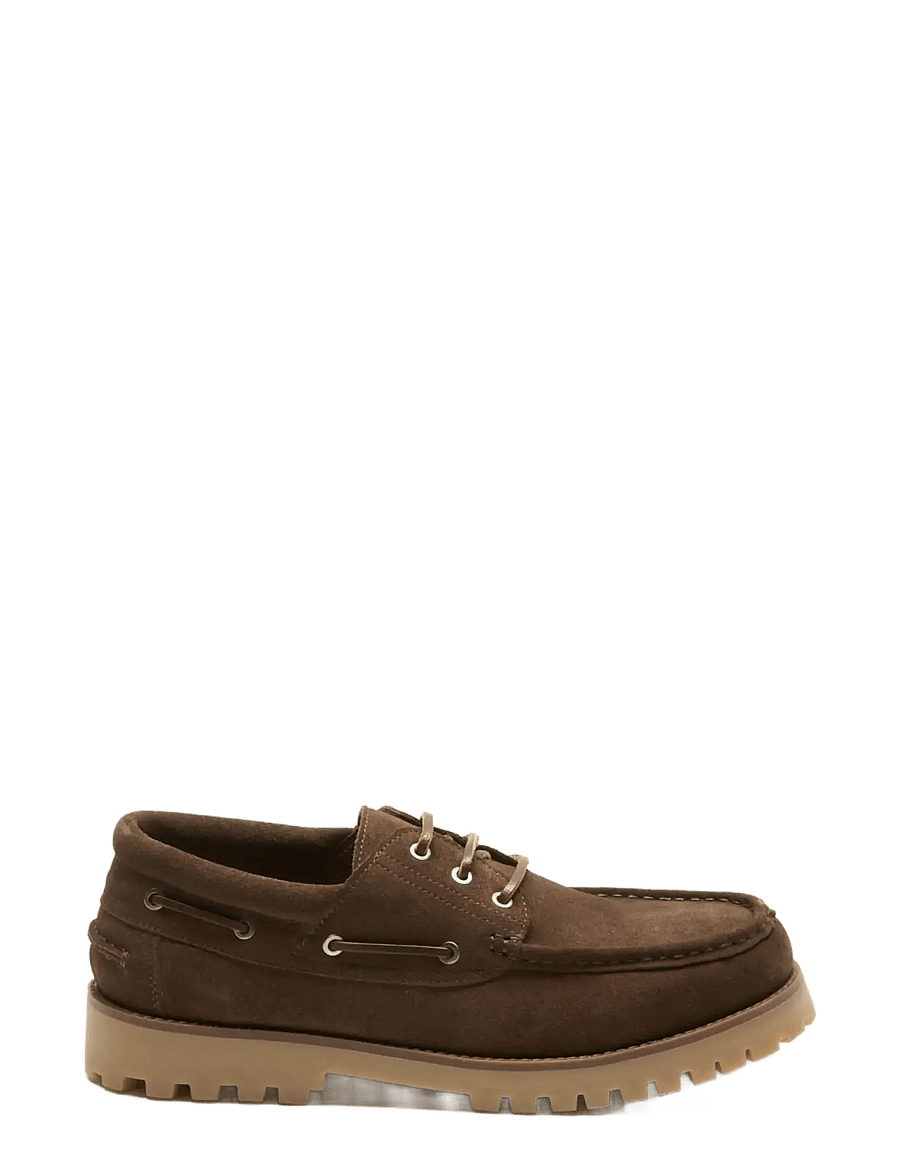 Lindbergh - Suede sailor shoes - kollektionen - brown - 1