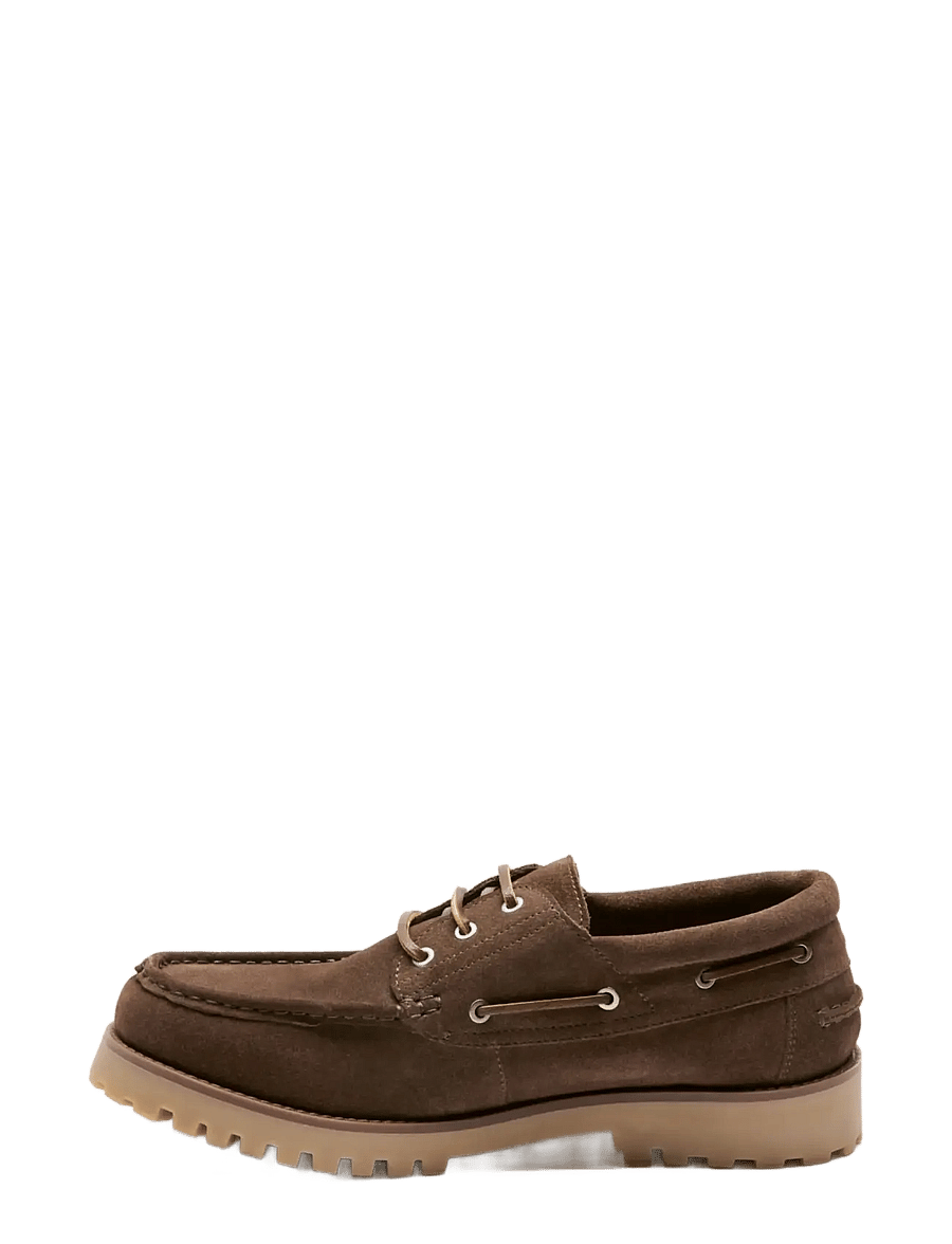 Lindbergh - Suede sailor shoes - kollektionen - brown - 2