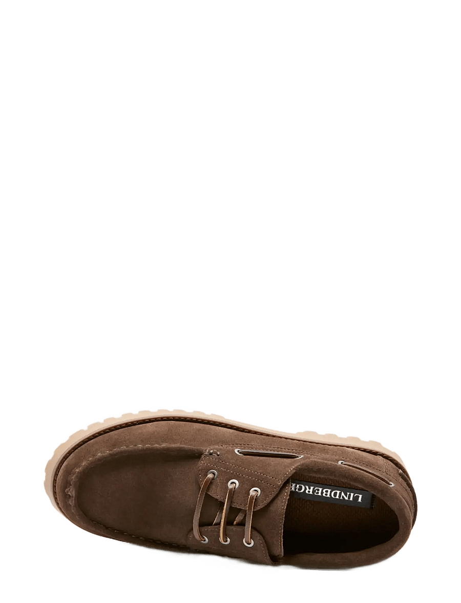 Lindbergh - Suede sailor shoes - kollektionen - brown - 4