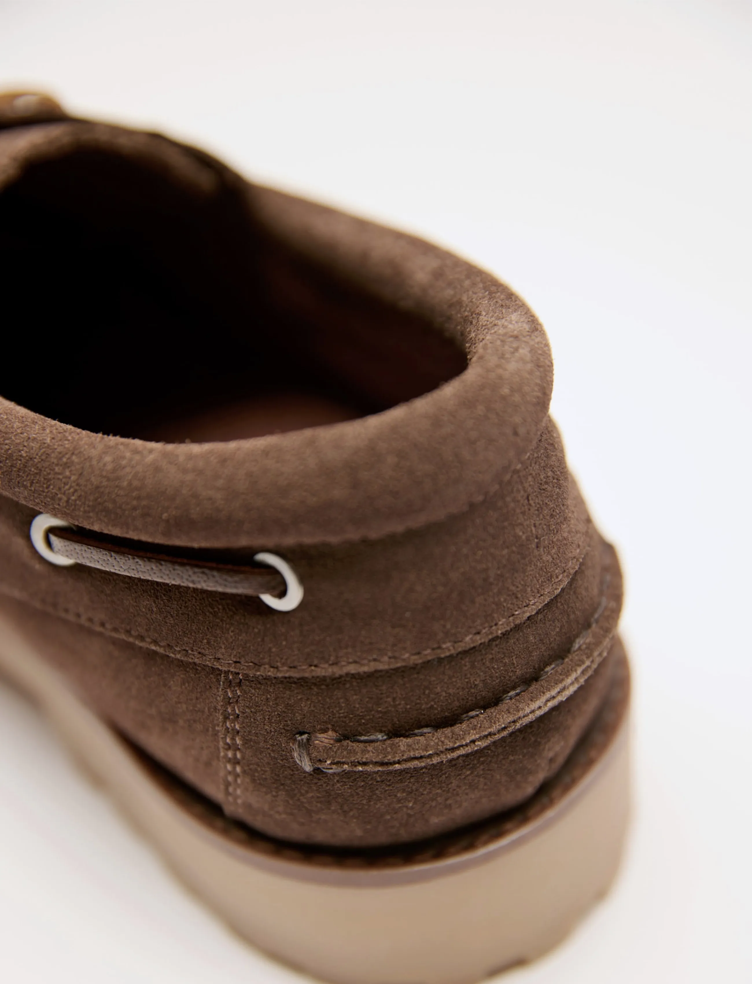 Lindbergh - Suede sailor shoes - kollektionen - brown - 5