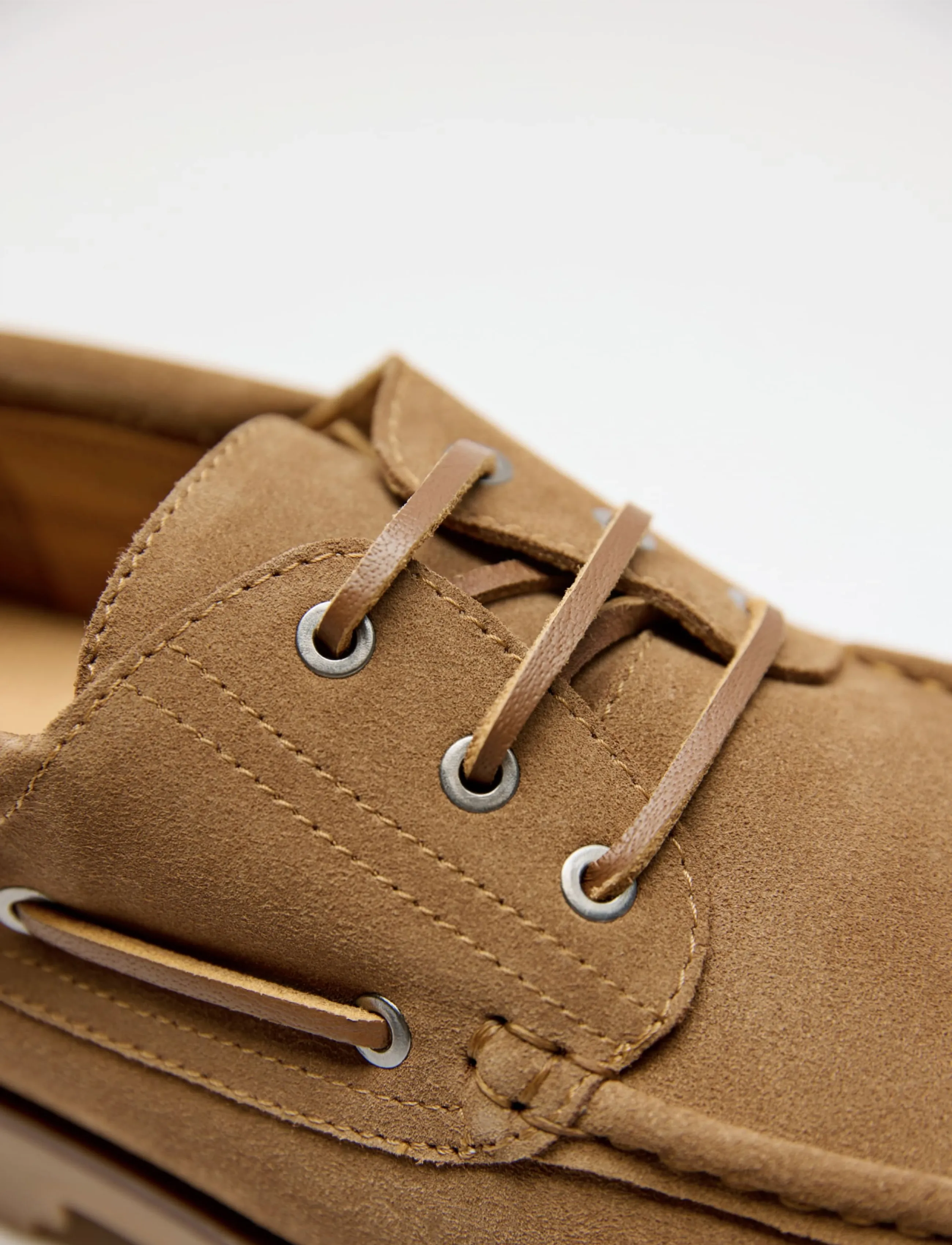 Lindbergh - Suede sailor shoes - kollektionen - tan - 5