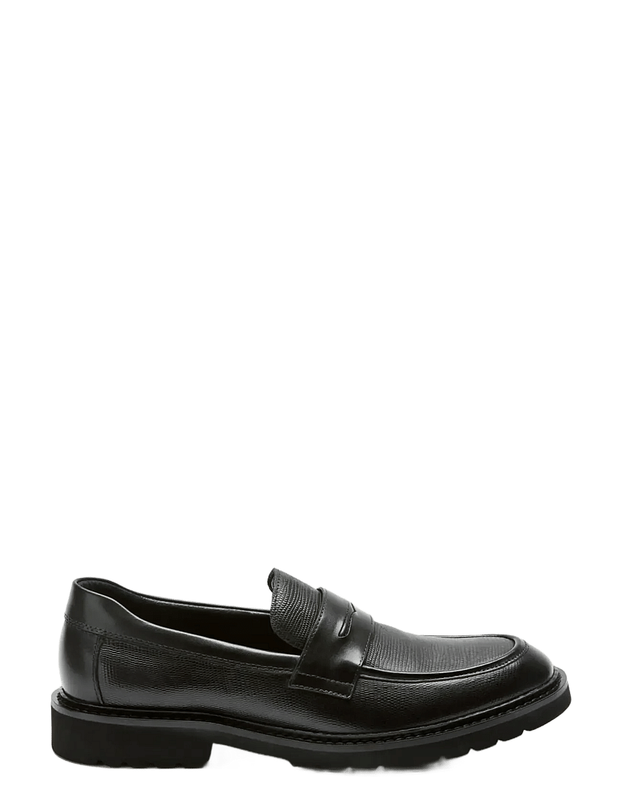 Lindbergh - Leather loafers - kollektionen - black - 1