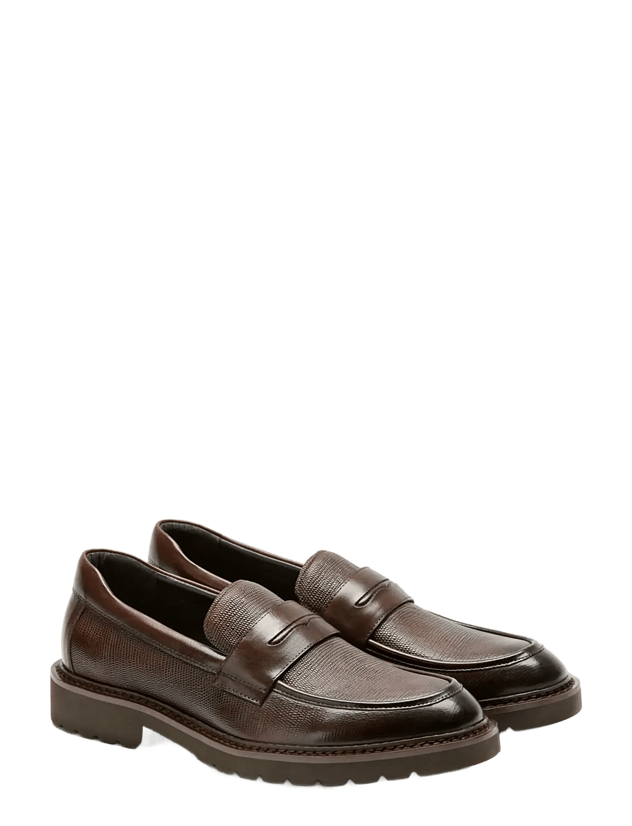 Lindbergh - Leather loafers - kollektionen - brown - 0