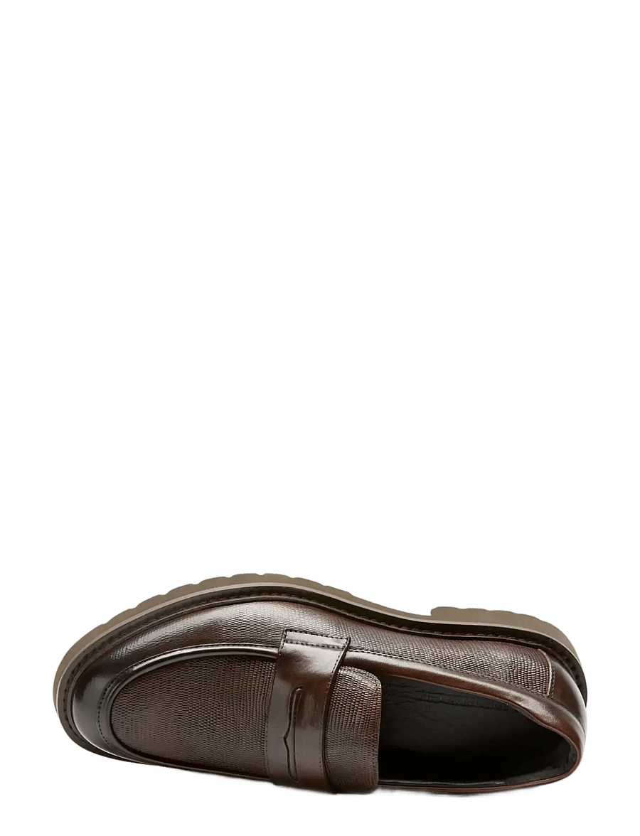Lindbergh - Leather loafers - kollektionen - brown - 4