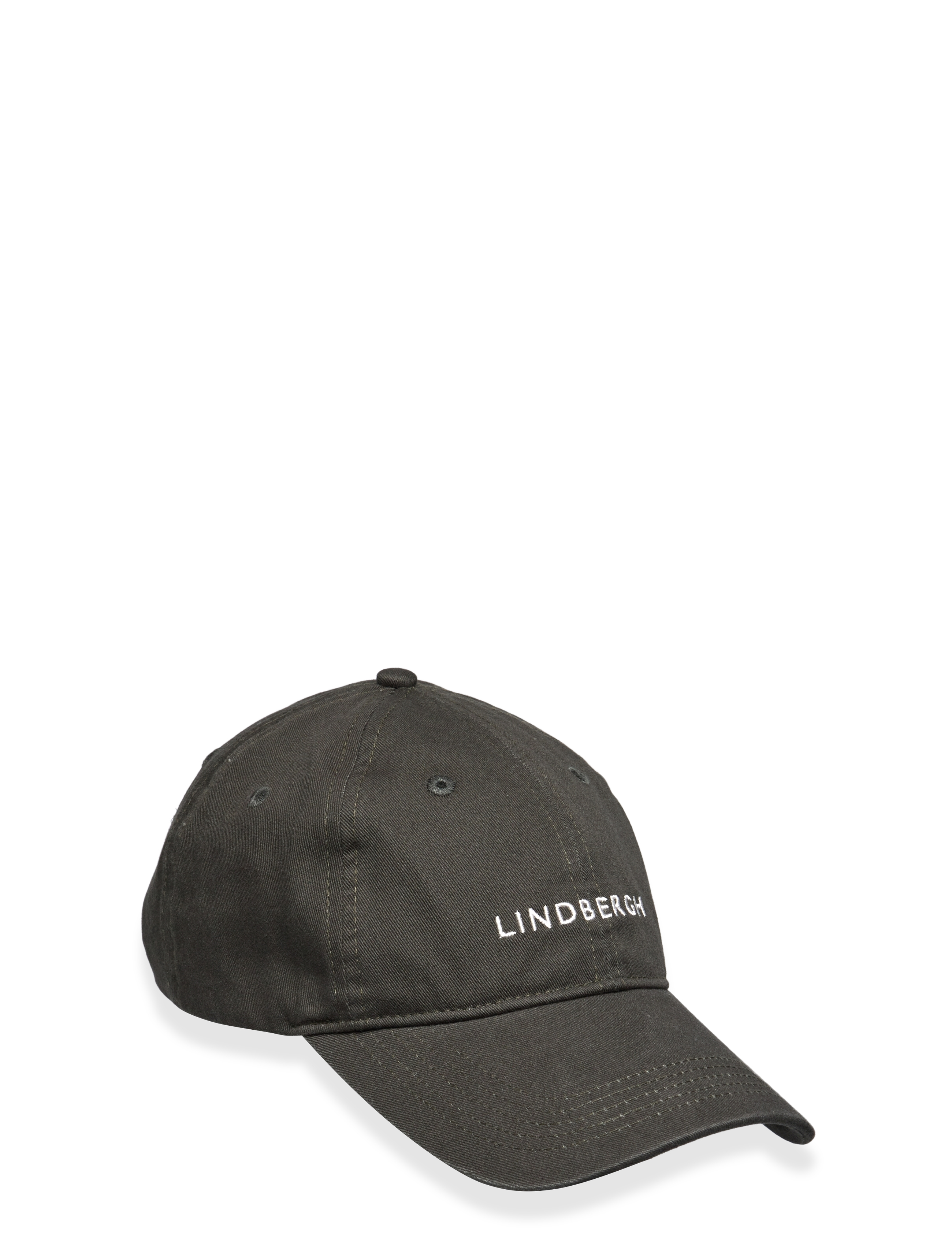 Lindbergh Logo baseball cap - Accessoarer - ARMY / black