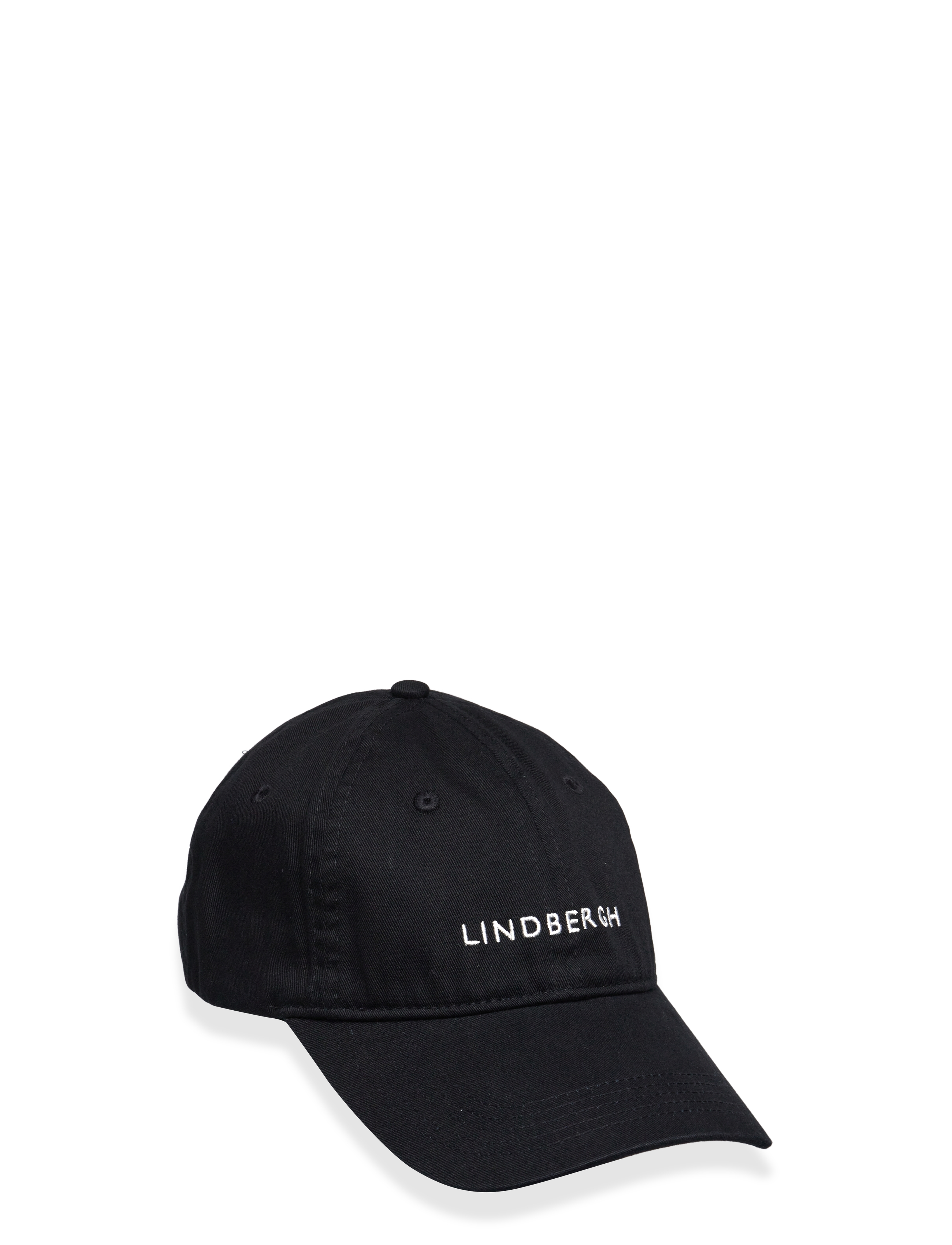 Lindbergh Logo Baseball Cap, One Size, Headwear, Schwarz - Caps, Männerswear