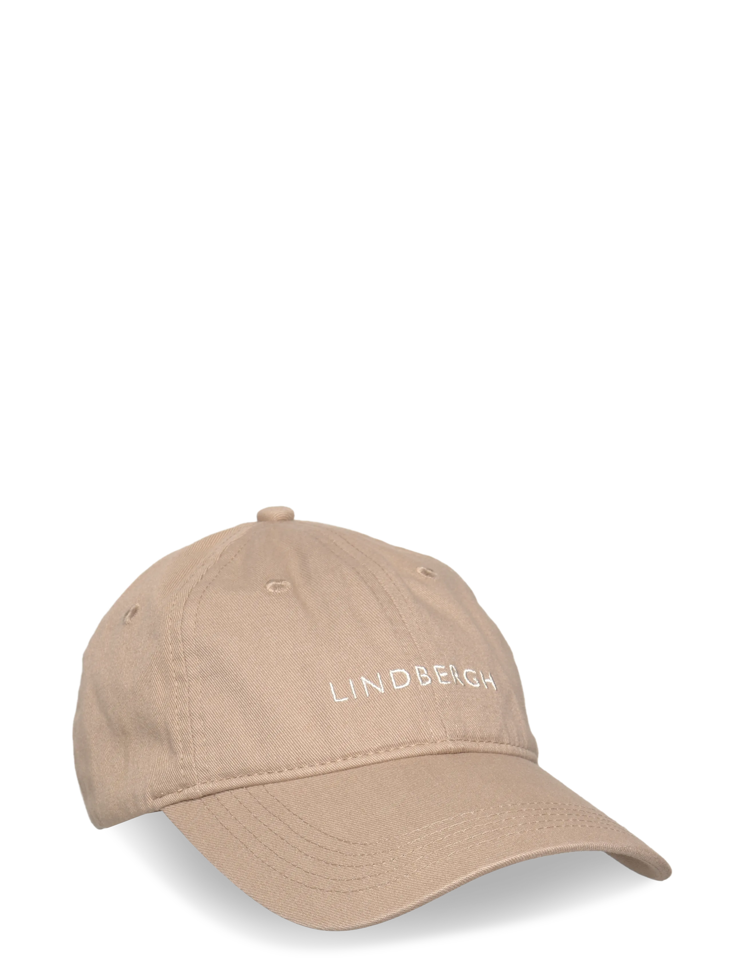 Lindbergh Logo Baseball Cap, One Size, Headwear, Beige - Caps, Männerswear