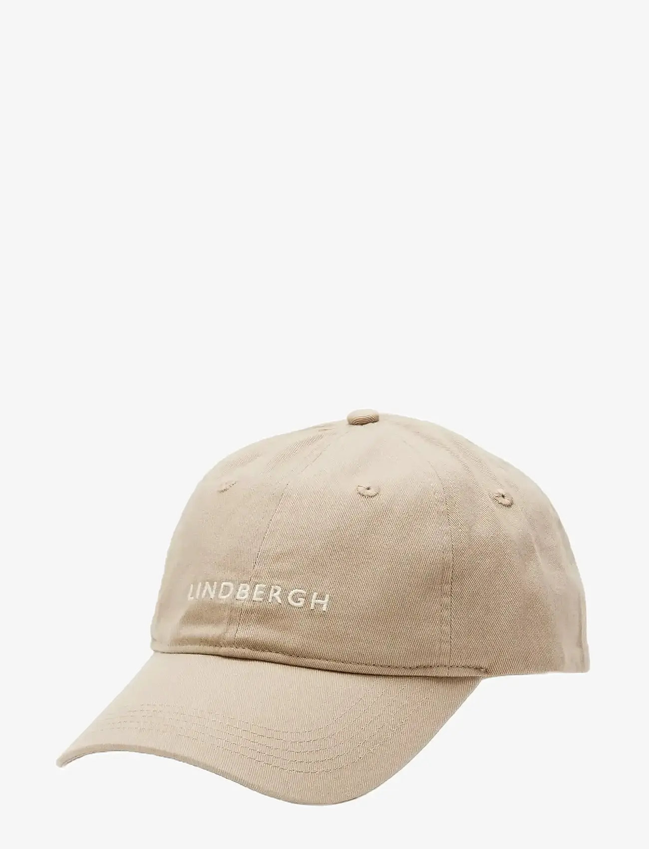 Lindbergh - Logo baseball cap - madalaimad hinnad - sand - 3