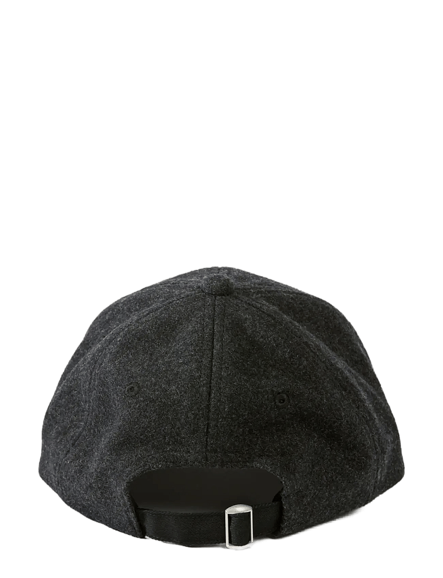 Lindbergh - Wool baseball cap - kappen - charcoal mel - 1