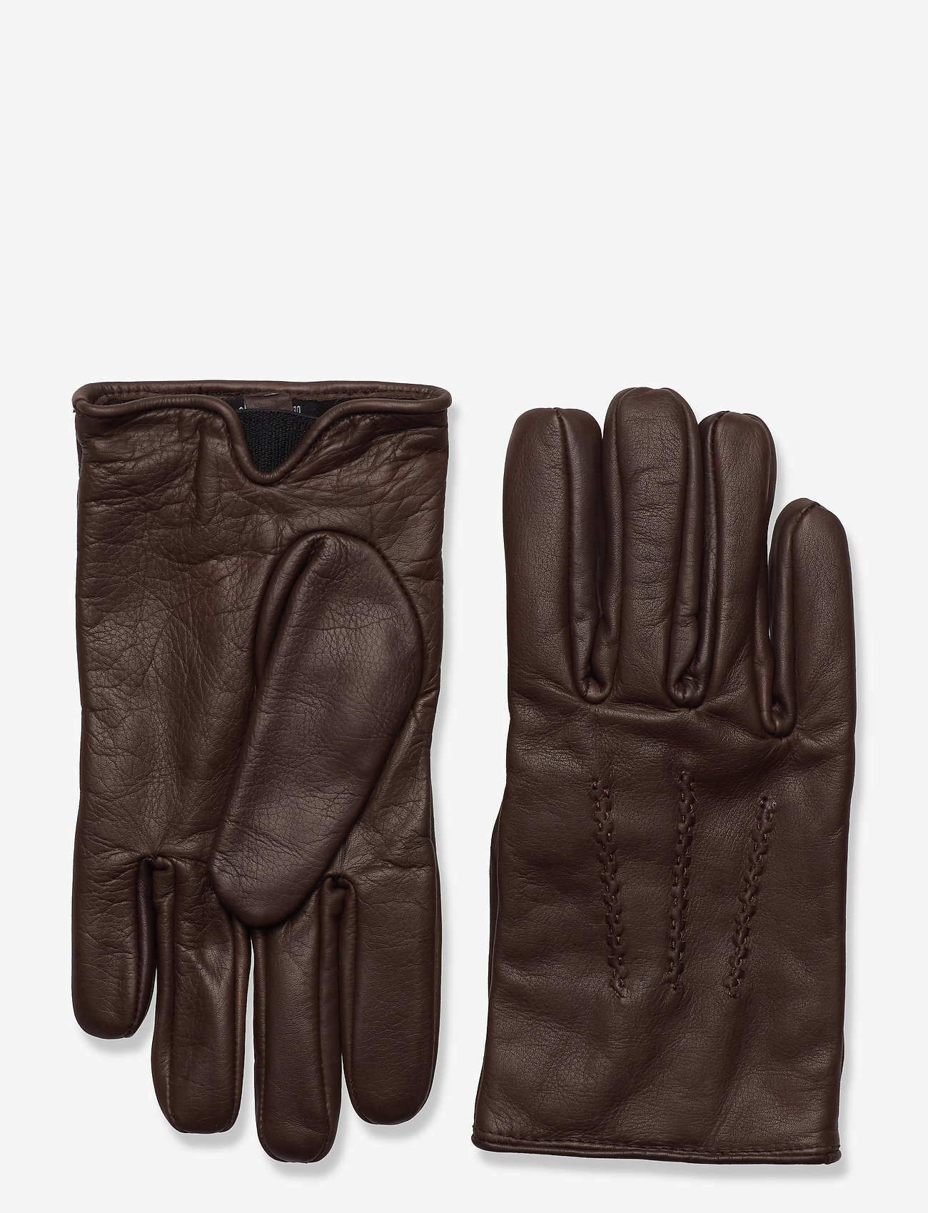 Lindbergh - Leather gloves - bursdagsgaver - brown - 0