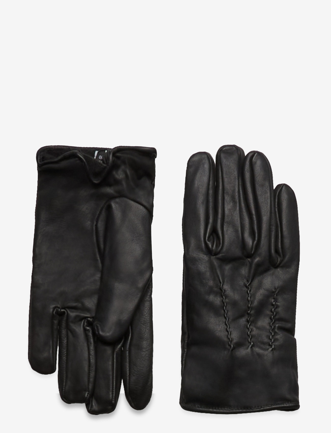 Lindbergh - Leather Gloves - mössor & handskar - black - 0