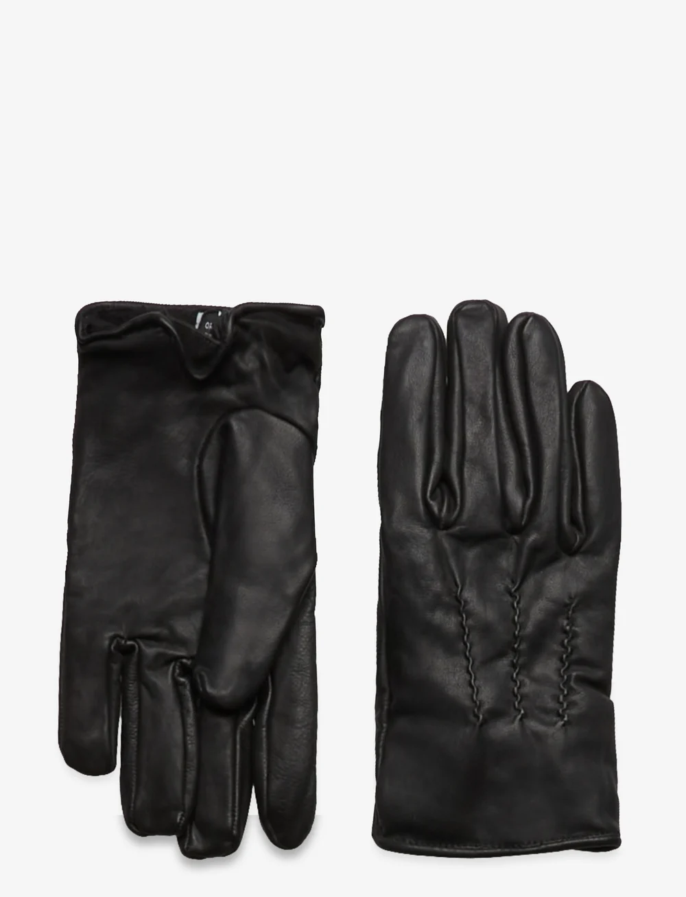 Lindbergh - Leather Gloves - collections - black - 0