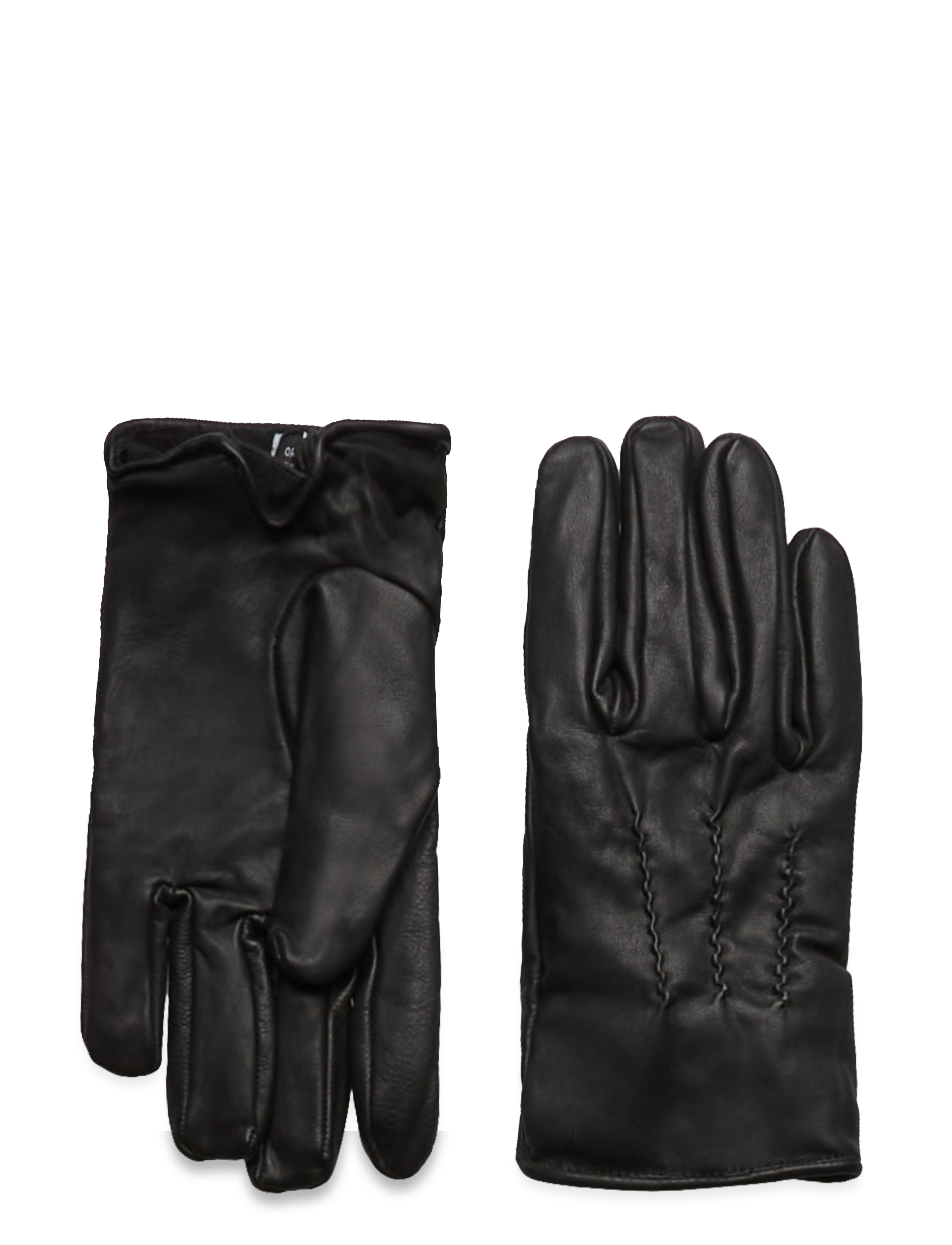 Lindbergh Leather gloves - Lindbergh - BLACK / black