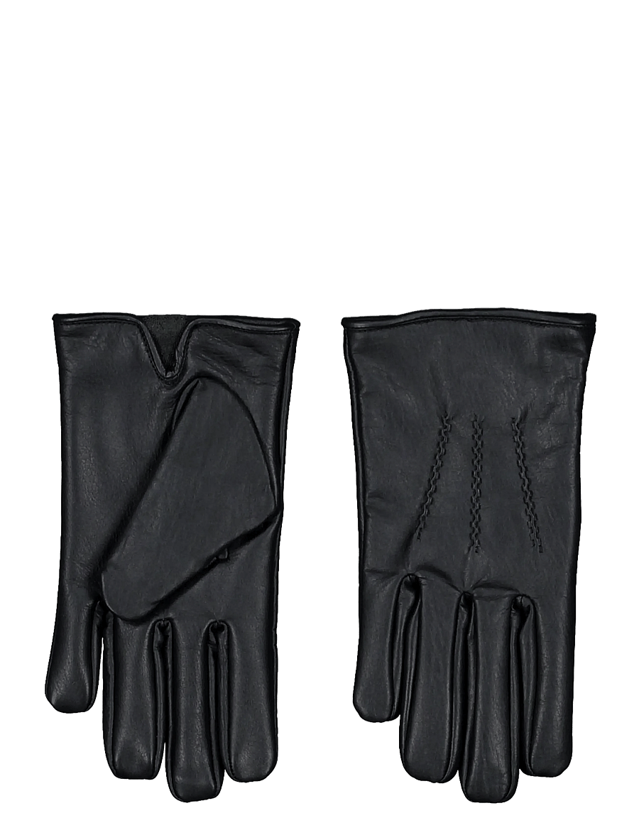 Lindbergh - Leather gloves - kollektionen - black - 1