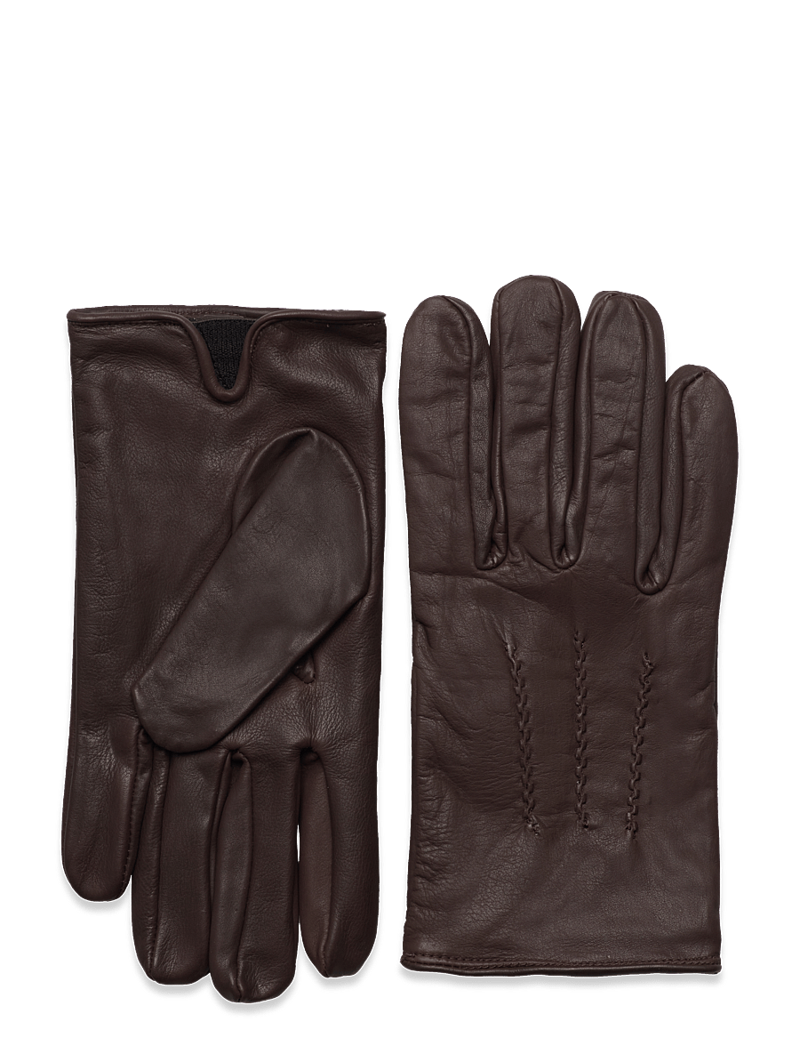 Lindbergh - Leather gloves - kollektionen - brown - 1