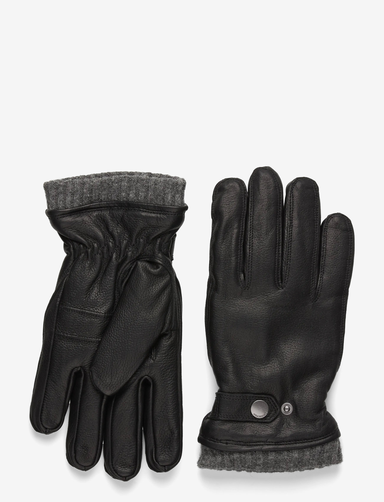 Lindbergh - Soft leather gloves w?. primaloft p - kollektsioonid - black - 0