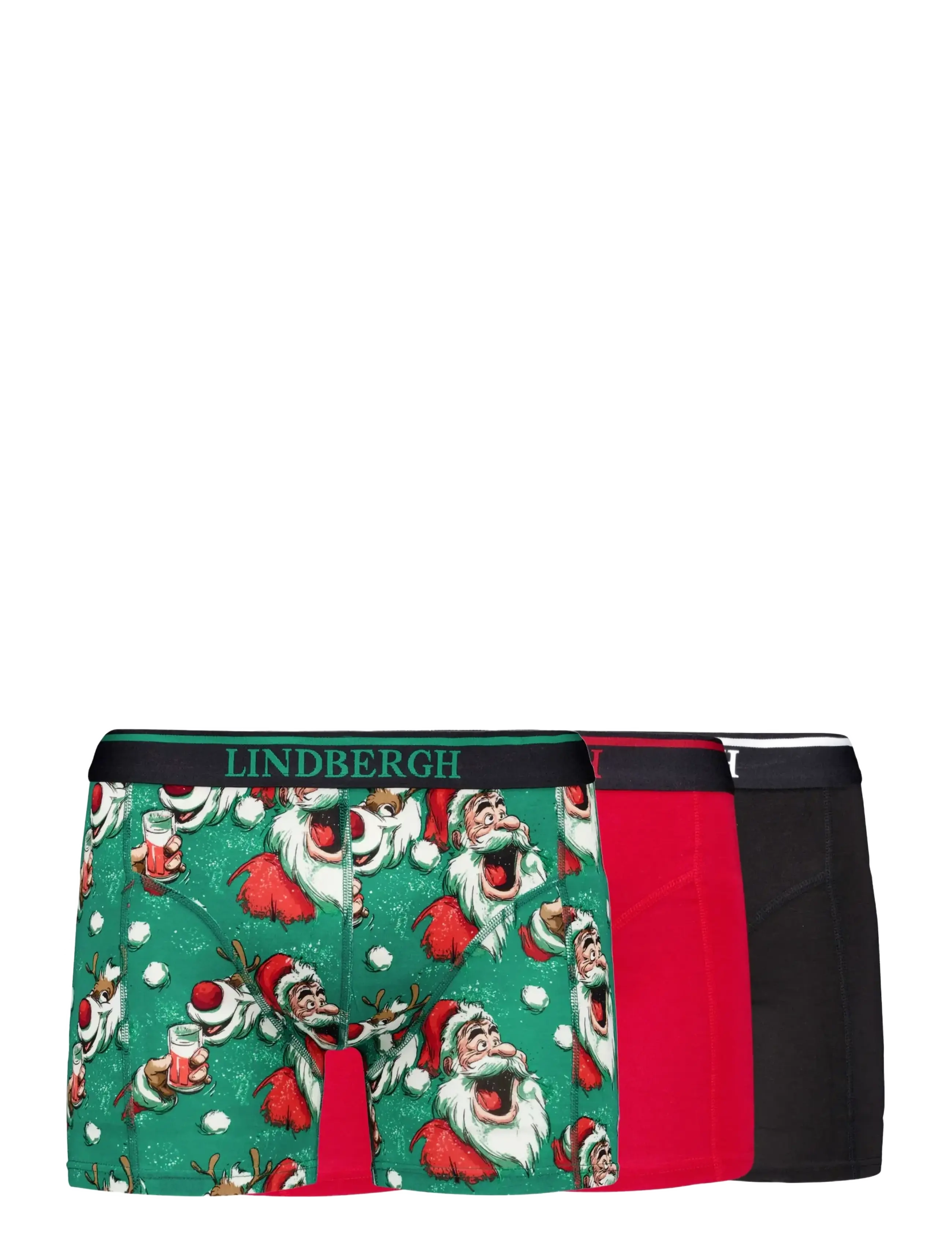 Lindbergh Christmas bamboo boxers 3-packs - Unterhosen - MIXED BOX / multi