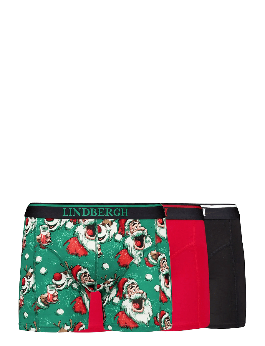 Lindbergh - Christmas bamboo boxers 3-packs - boxershorts - mixed box - 0
