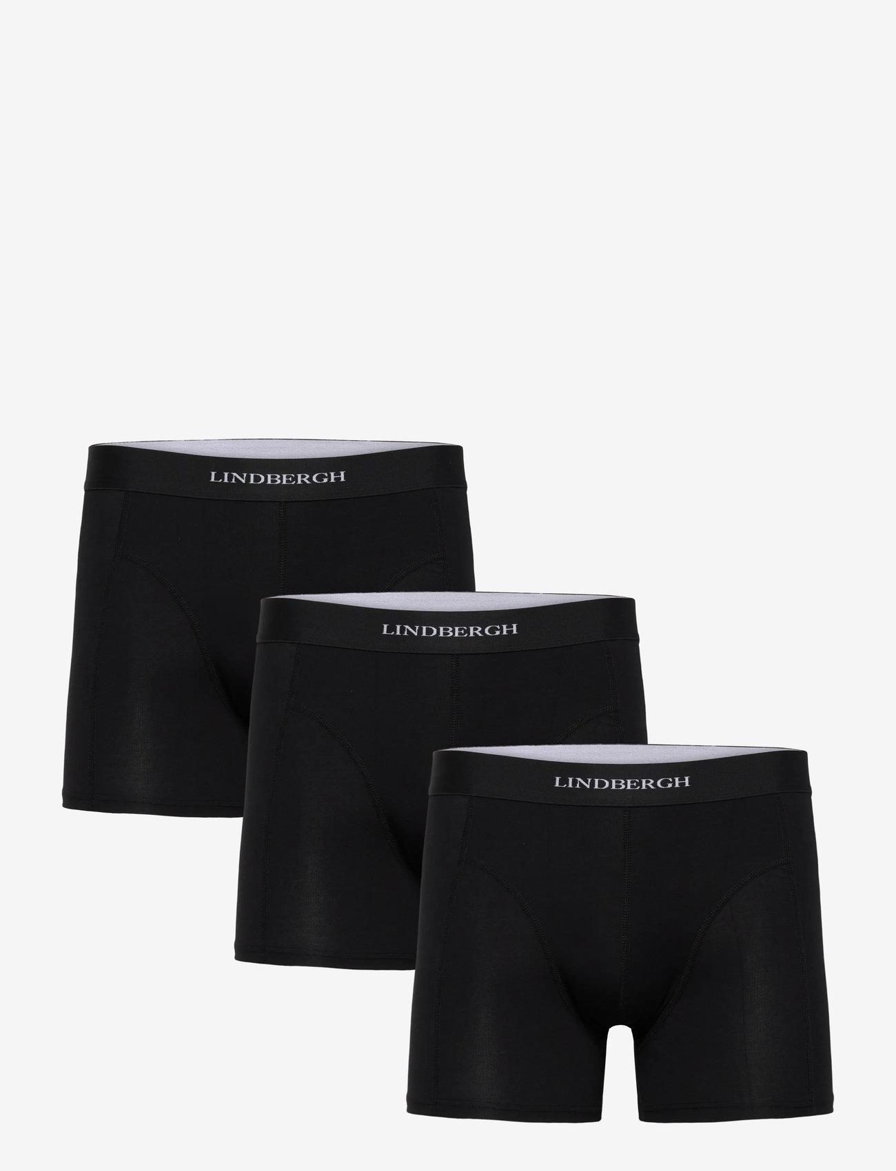 Lindbergh - Modal cotton boxer 3-pack - aluspükste mitmikpakk - black - 0