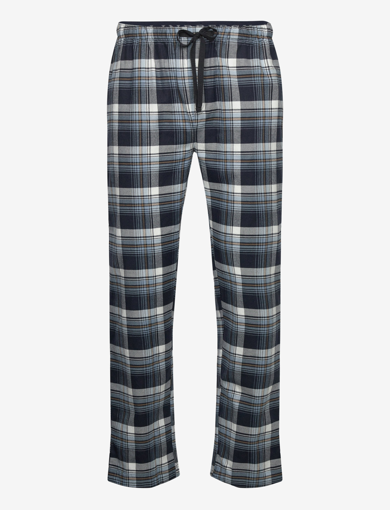 Lindbergh - Checked brushed pyjama pants - navy - 0
