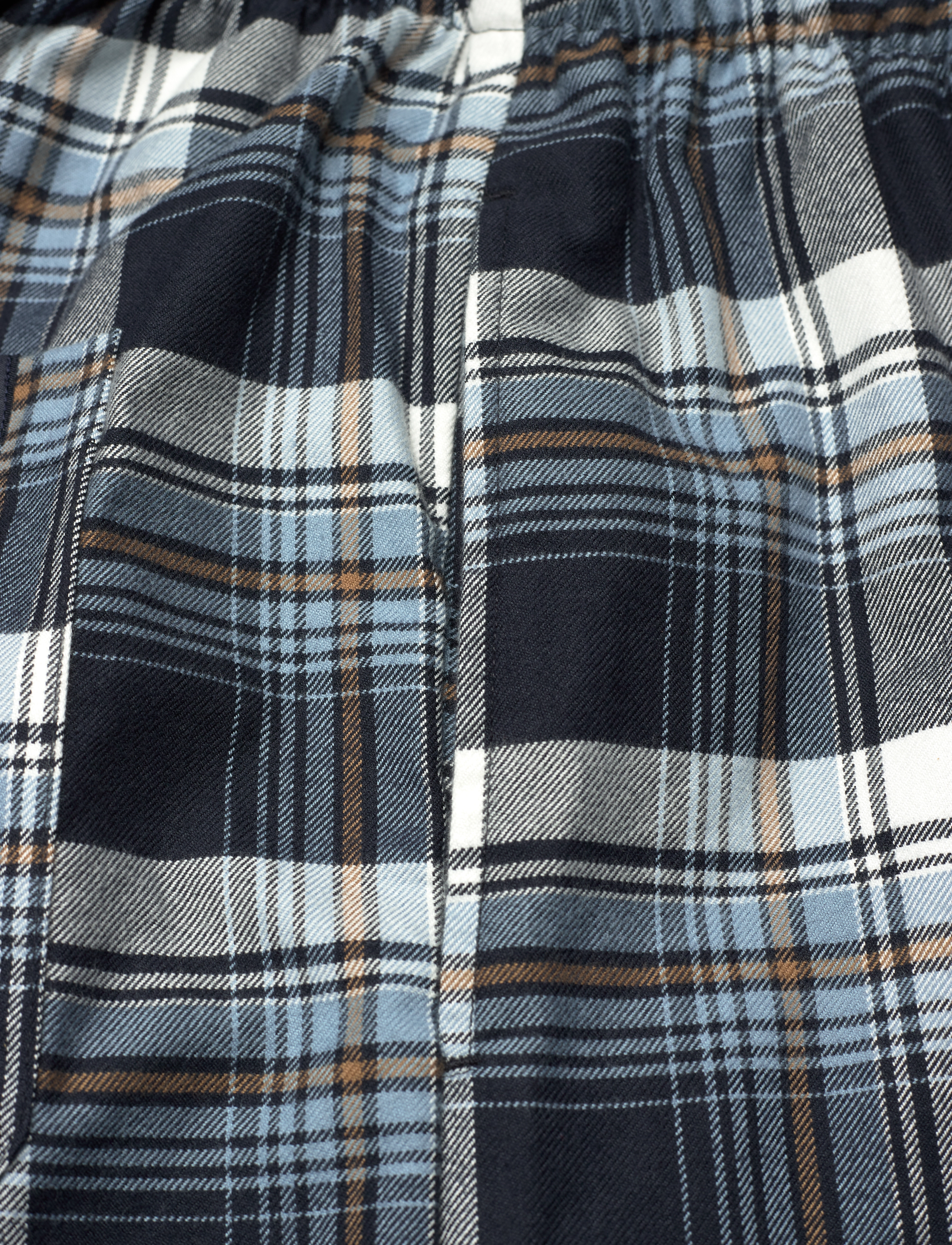 Lindbergh - Checked brushed pyjama pants - navy - 2