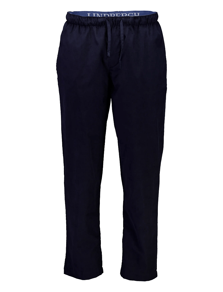 Lindbergh - Fine corduroy pyjama pants - vabaajapüksid - navy - 1