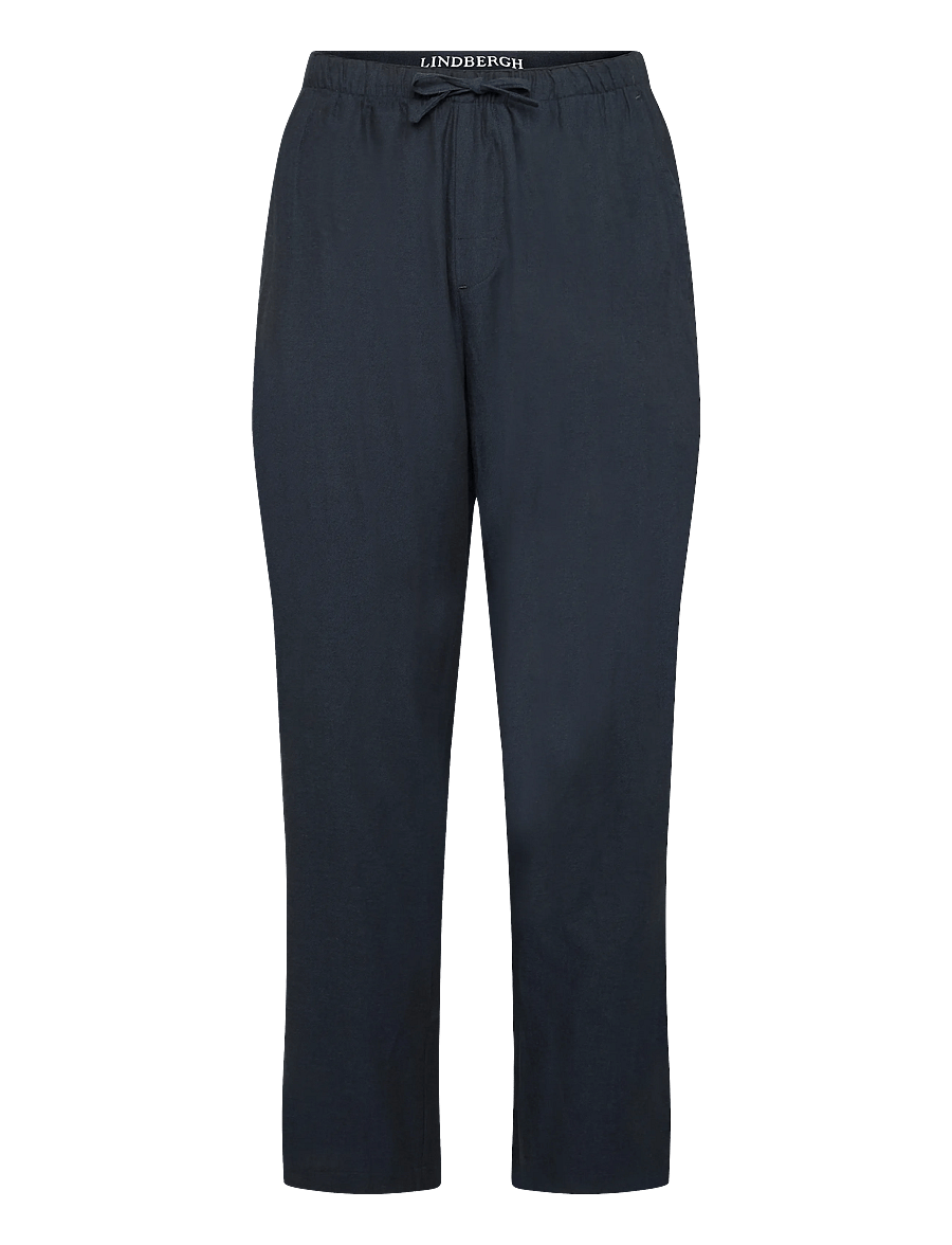 Lindbergh - Soft cotton pyjama pants - kollektsioonid - dk navy mel - 0