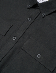 Lindbergh - Brushed twill shirt L/S - basic skjortor - black - 3
