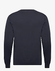 Lindbergh - Knitted O-neck sweater - okrągły dekolt - navy - 1