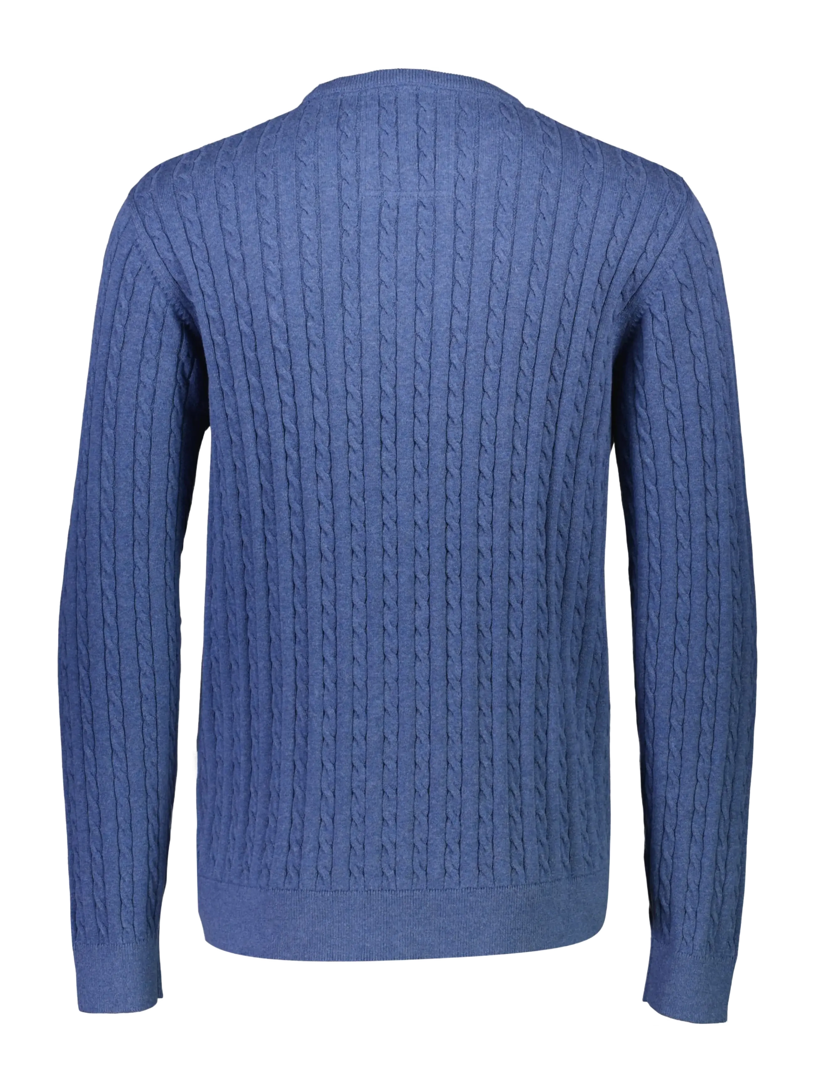 Lindbergh - Knit - rundhals - blue mel - 2