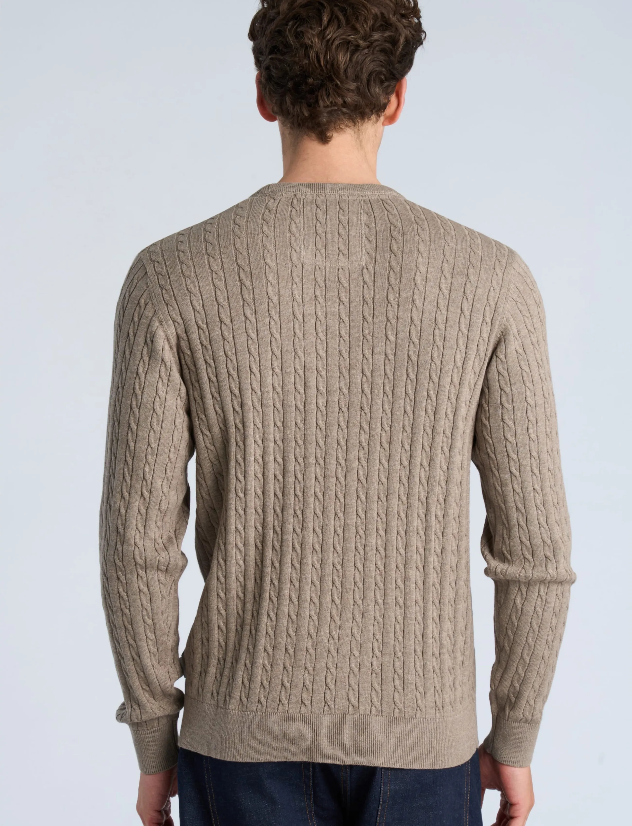Lindbergh - Knit - mid sand mel - 4